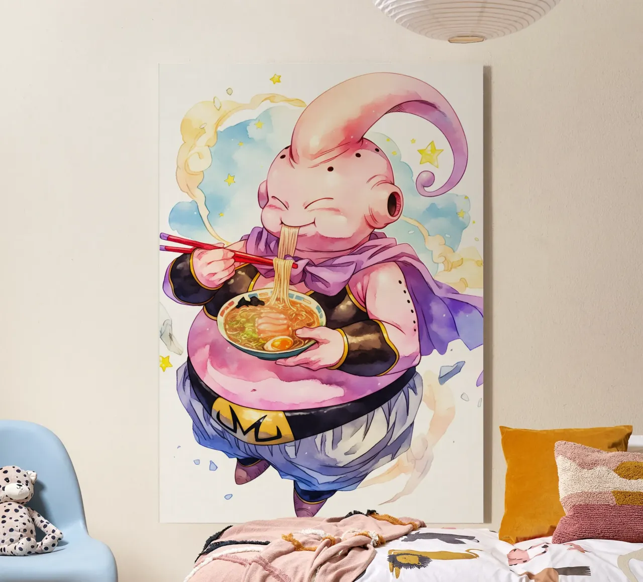 Majin Buu From Dragon Ball Z Ramen plexiglass da CreativeStudio
