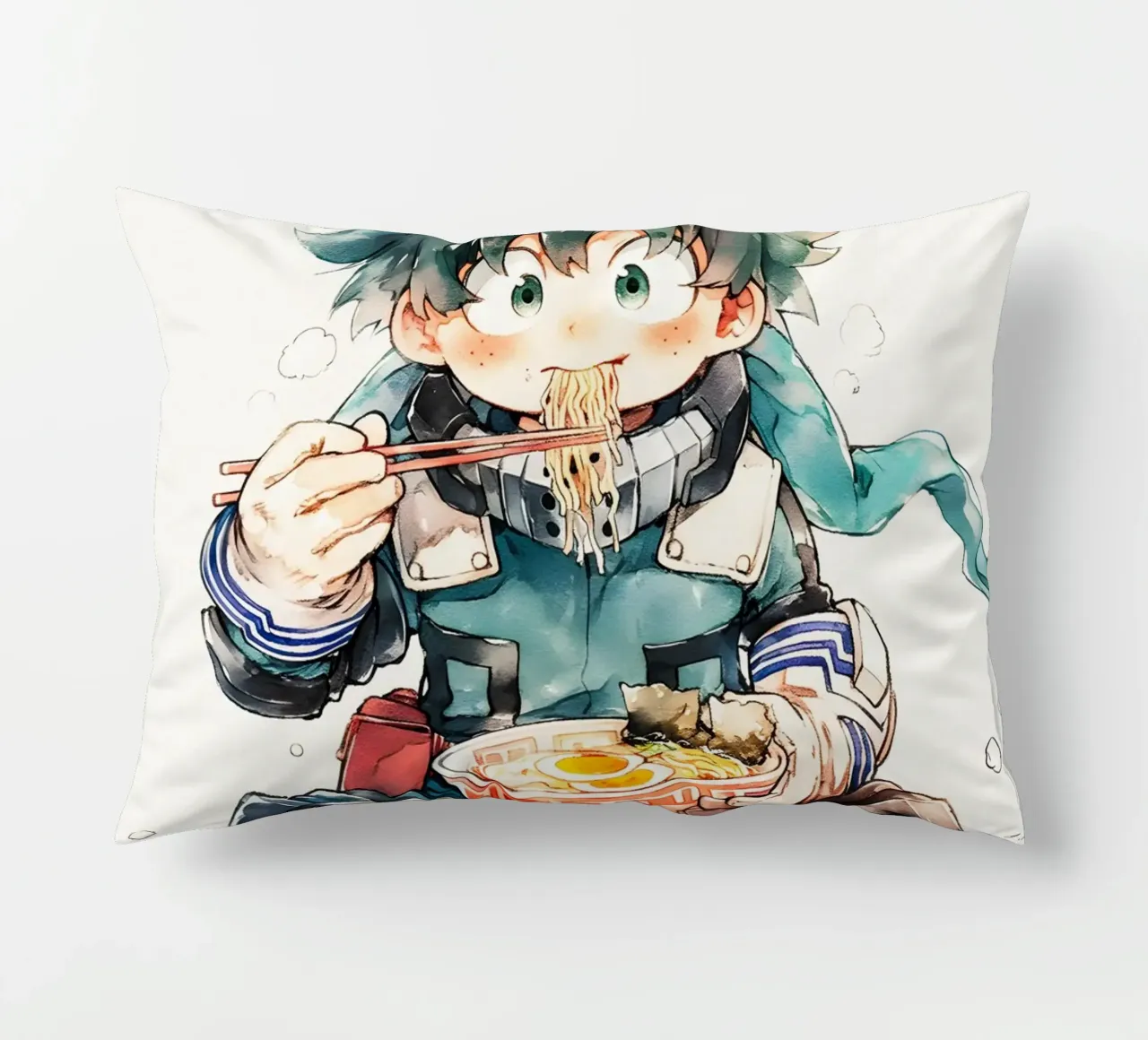 Midoriya Izuku from My Hero Academia Ramen cuscino da CreativeStudio