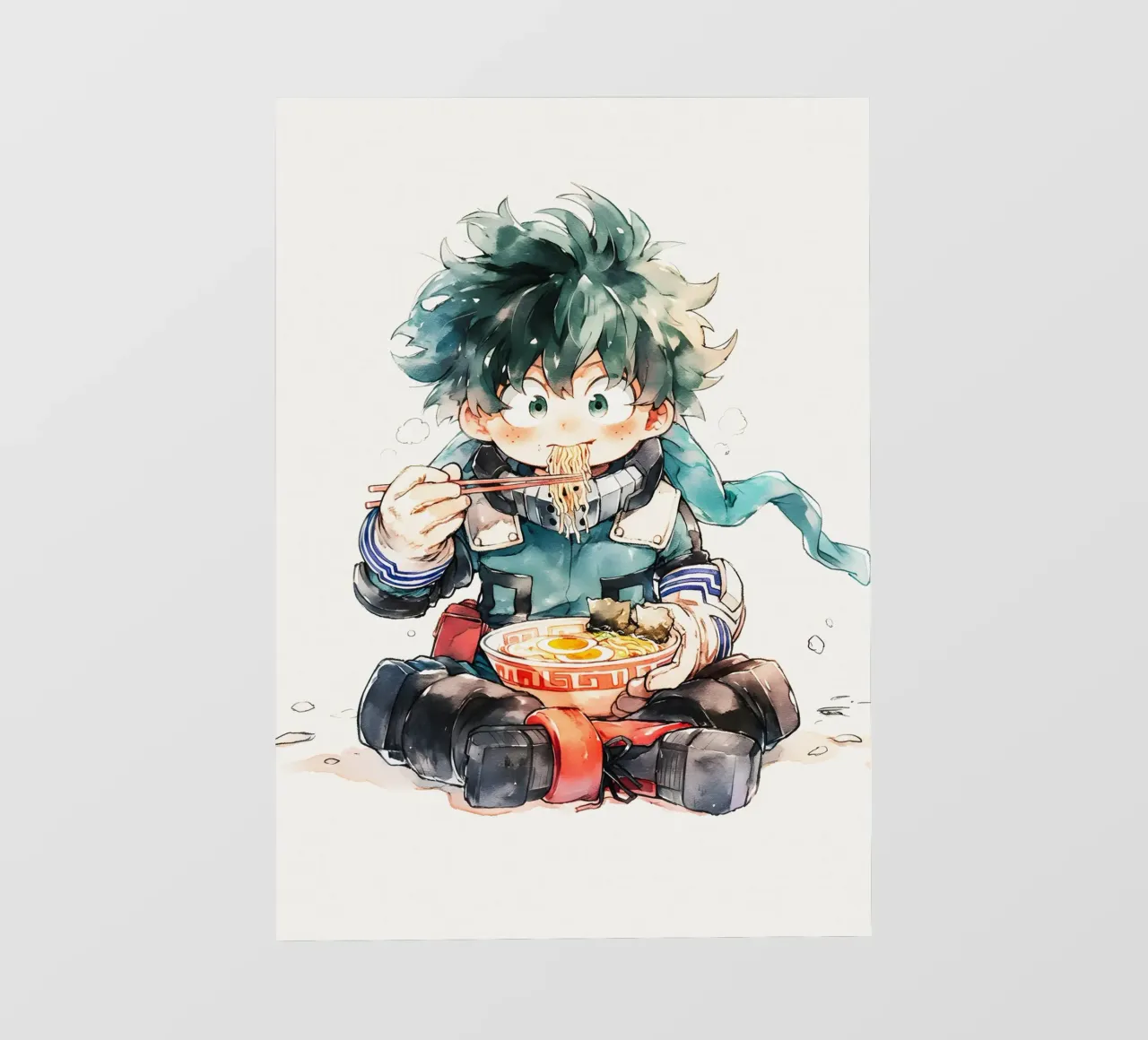 Midoriya Izuku from My Hero Academia Ramen telo in pvc da CreativeStudio