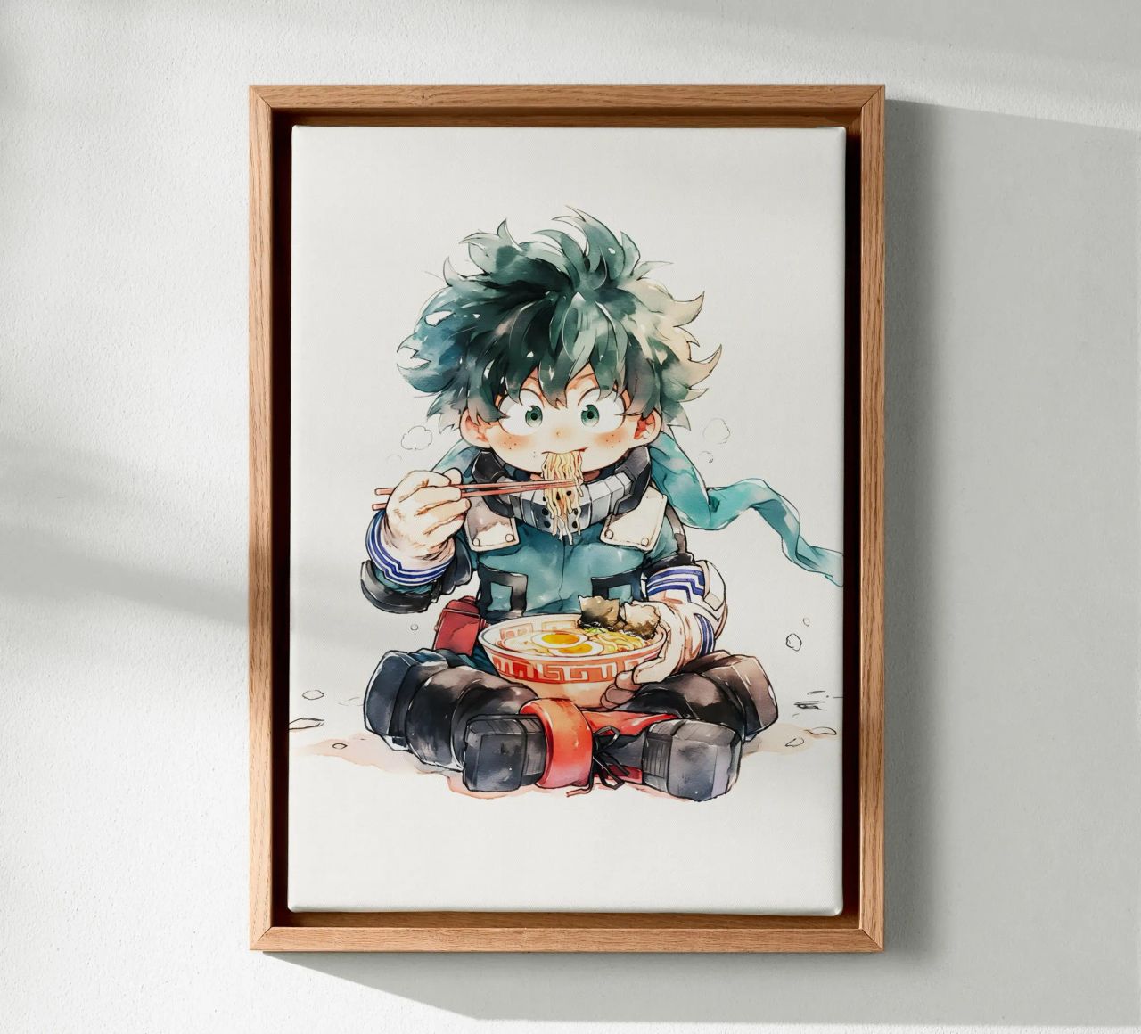 Midoriya Izuku from My Hero Academia Ramen canvas by CreativeStudio