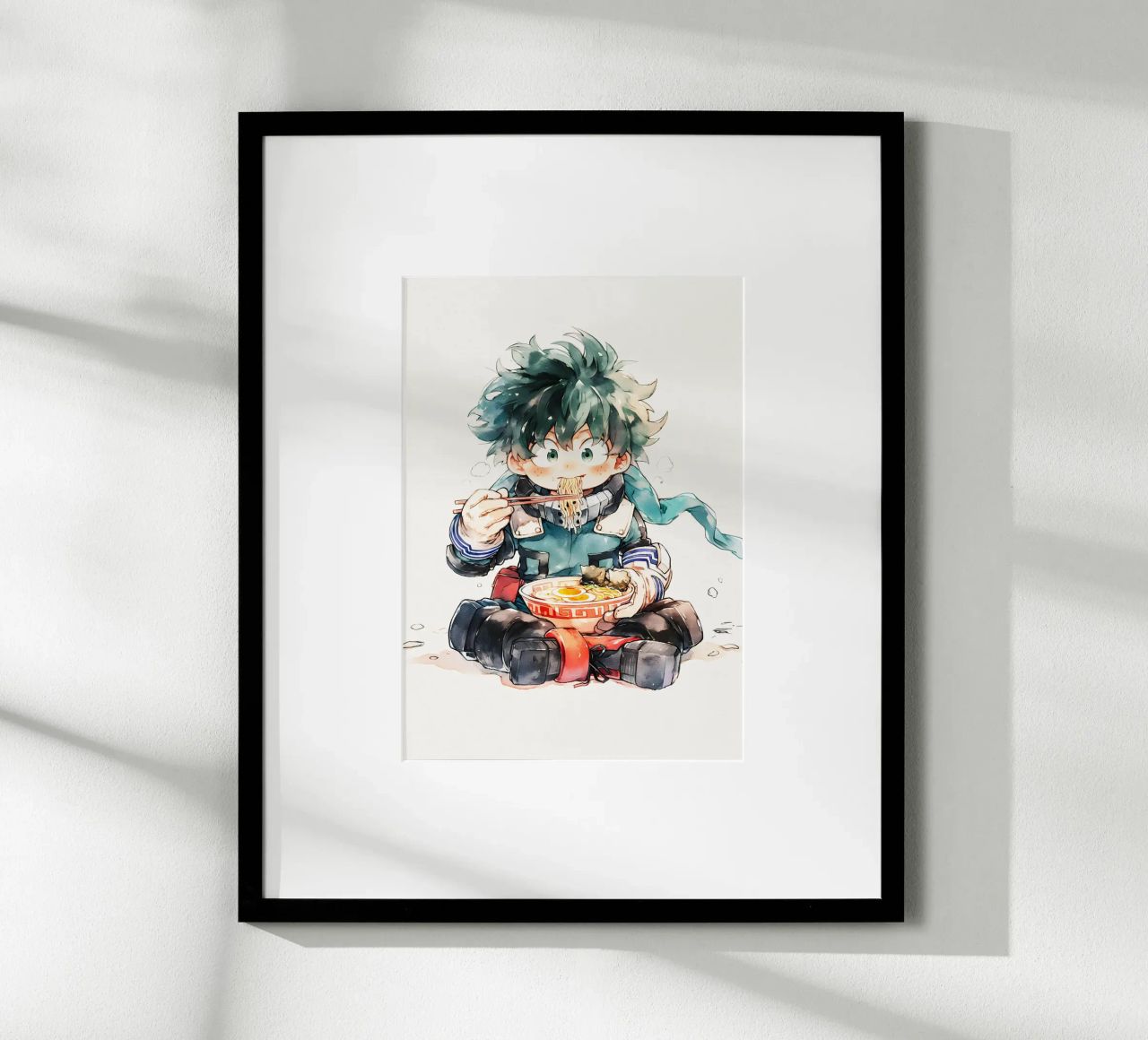 Midoriya Izuku from My Hero Academia Ramen hahnemühle by CreativeStudio