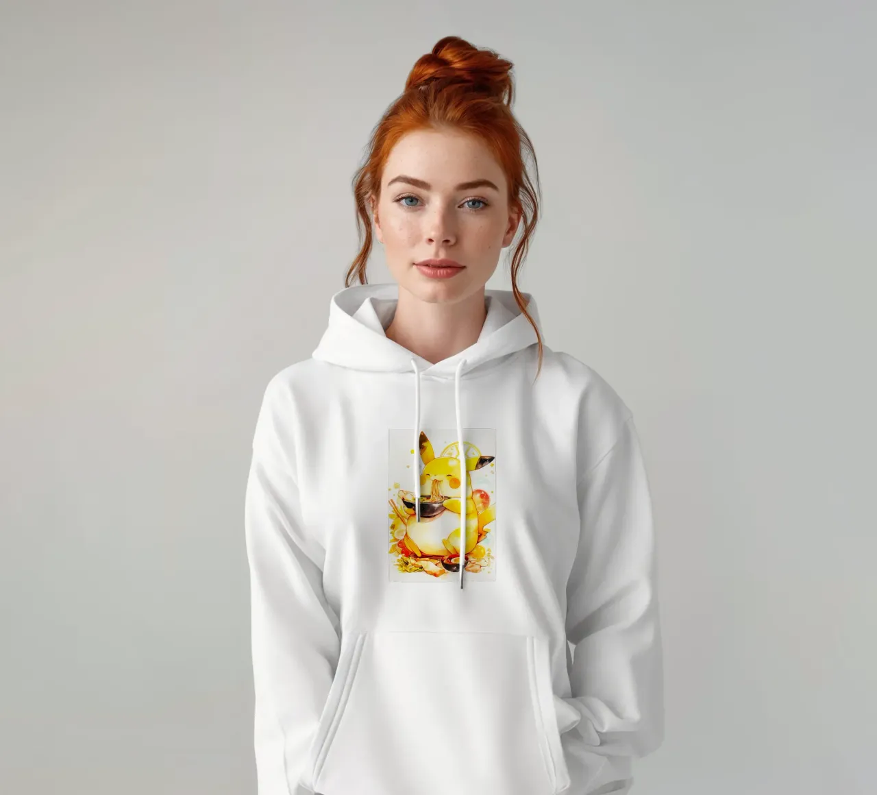 Pikachu From Pokemon Ramen felpa con cappuccio da CreativeStudio