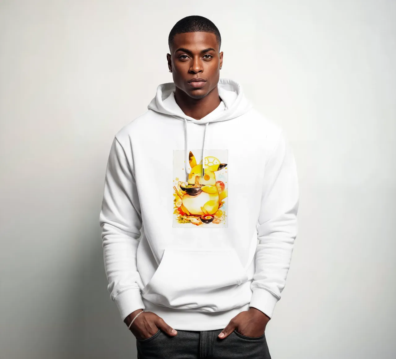 Pikachu From Pokemon Ramen felpa con cappuccio da CreativeStudio