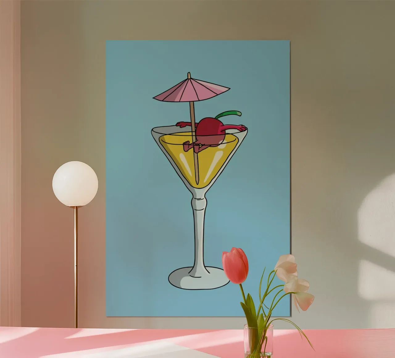 Thank God It's Friday poster con telaio in plastica da Zhi Yun Zhang