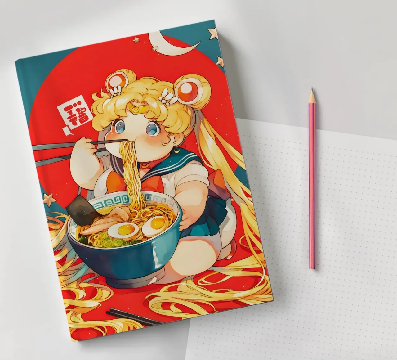 Usagi Tsukino from Sailor Moon Ramen diario da CreativeStudio