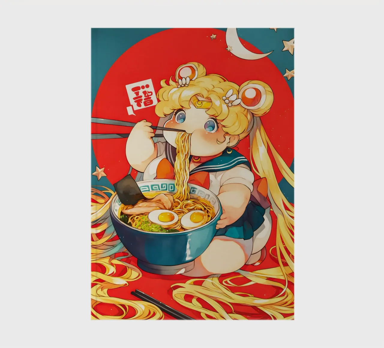 Usagi Tsukino from Sailor Moon Ramen diario da CreativeStudio