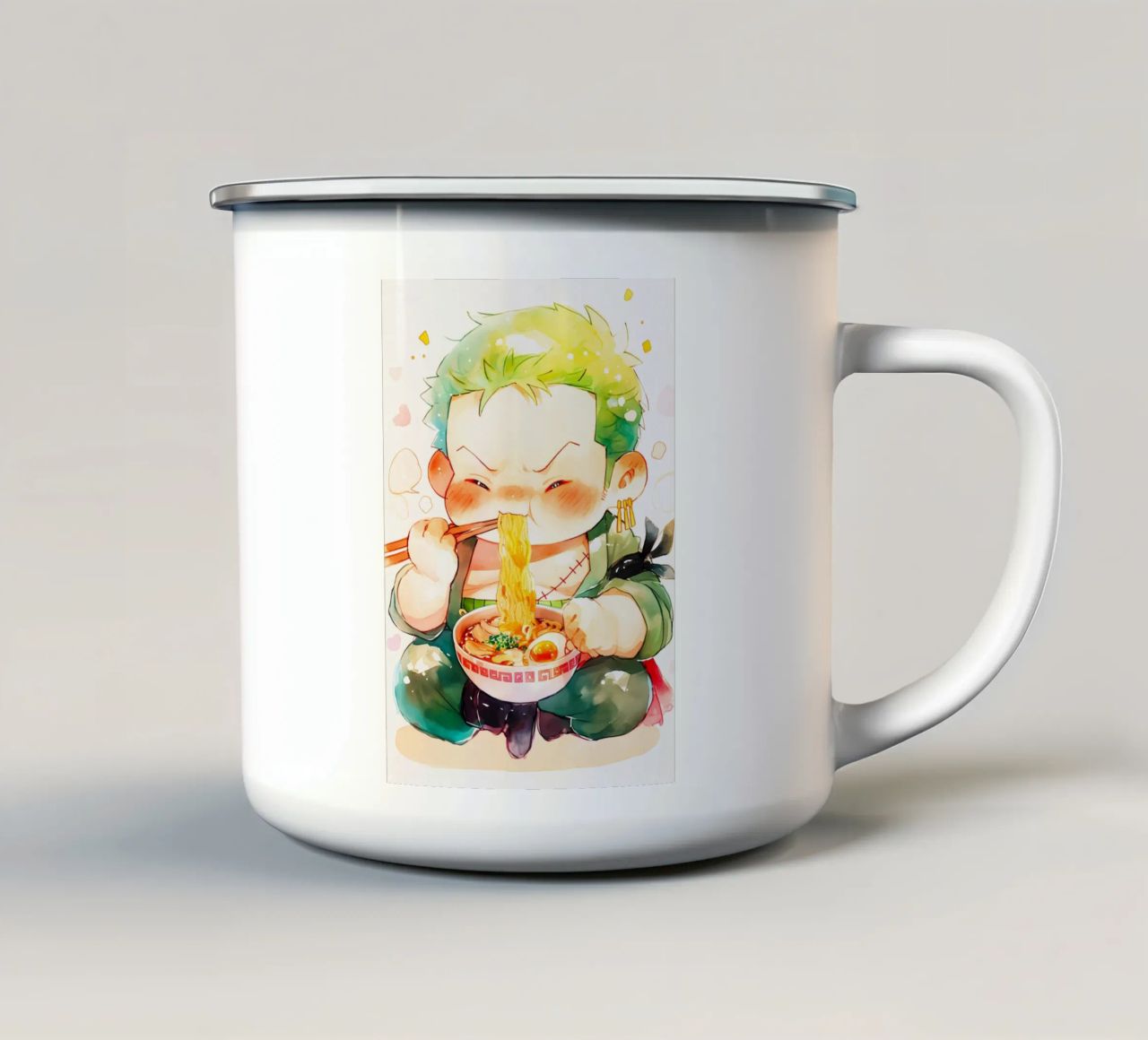 Zoro From One Piece Ramen tazza in smalto da CreativeStudio