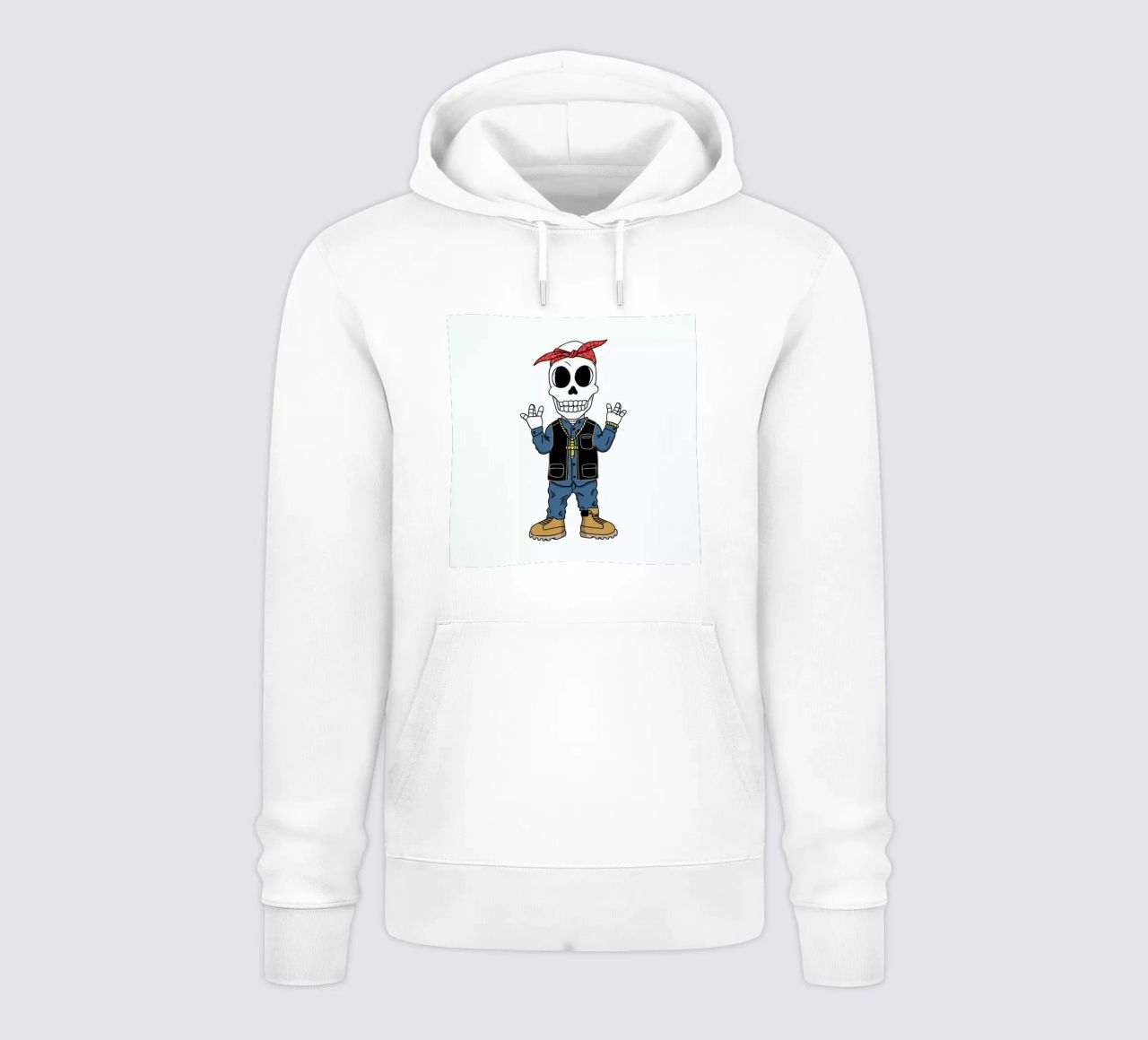 West Coast Skull sudadera con capucha de Zhi Yun Zhang