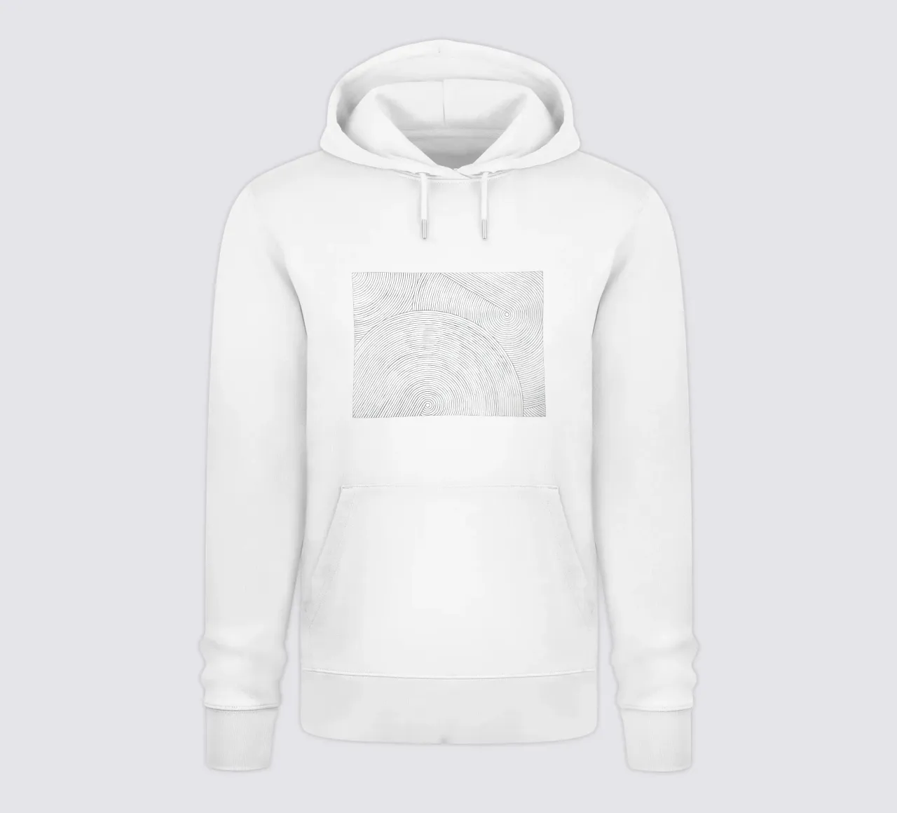 Geometric Pattern felpa con cappuccio da Kunst und Kontrast