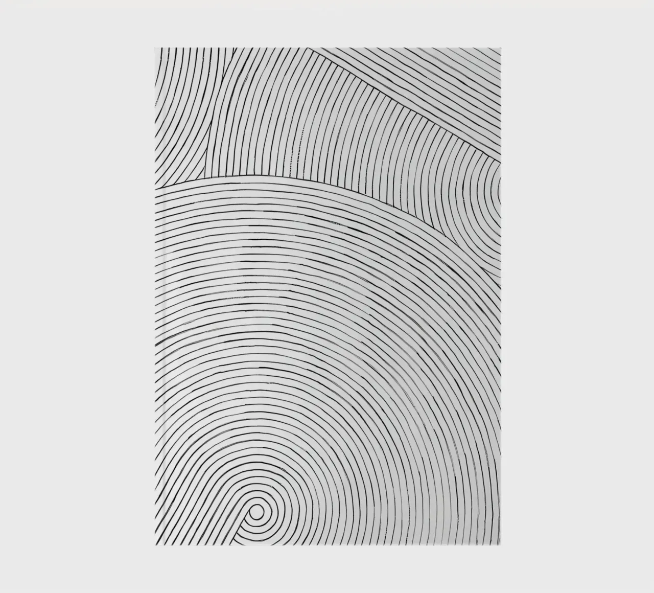 Geometric Pattern notebook by Kunst und Kontrast