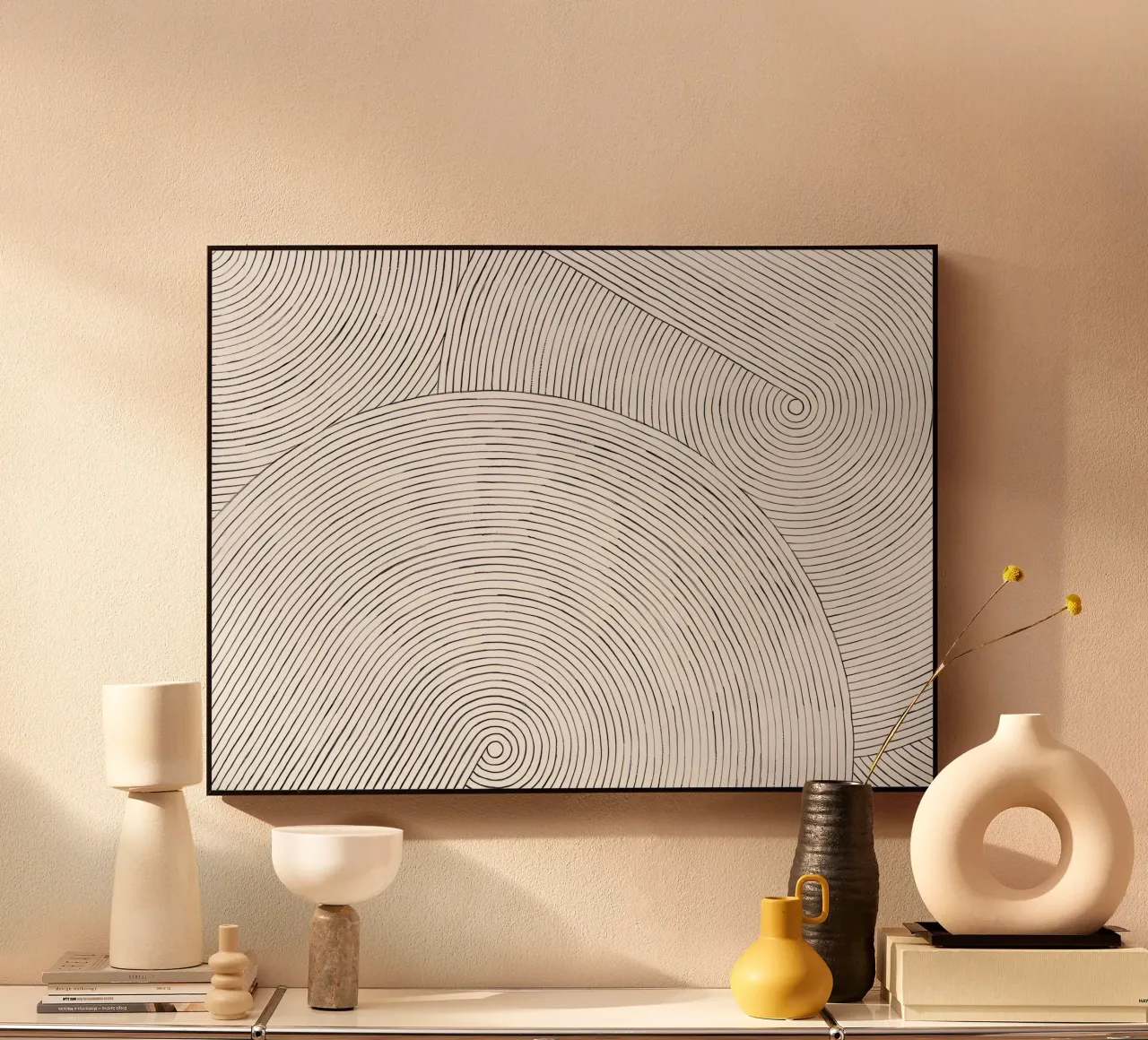 Geometric Pattern plexiglass da Kunst und Kontrast