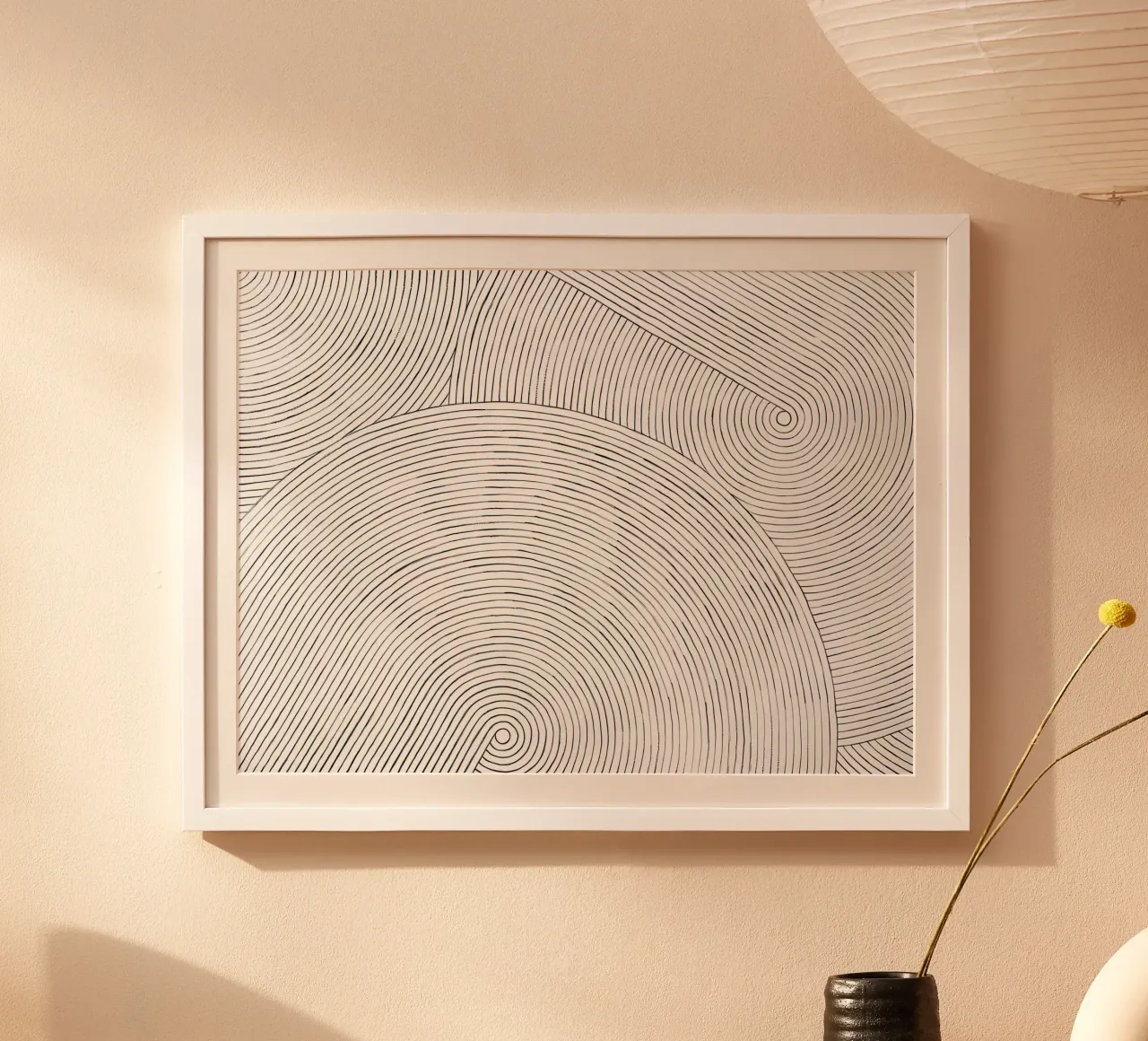 Geometric Pattern poster van Kunst und Kontrast