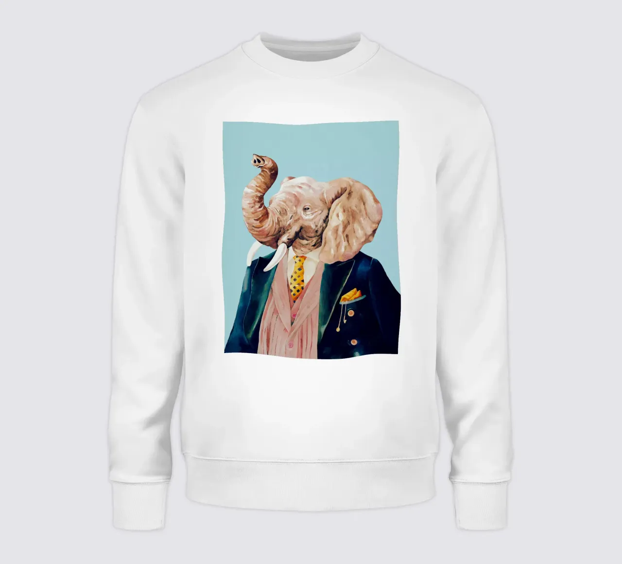Elefante elegante felpa da Animal Crew