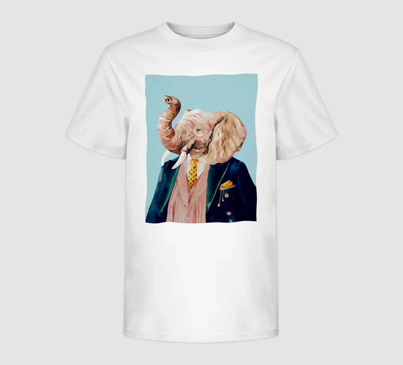 Dapper Elephant Kinder T-Shirt von Animal Crew