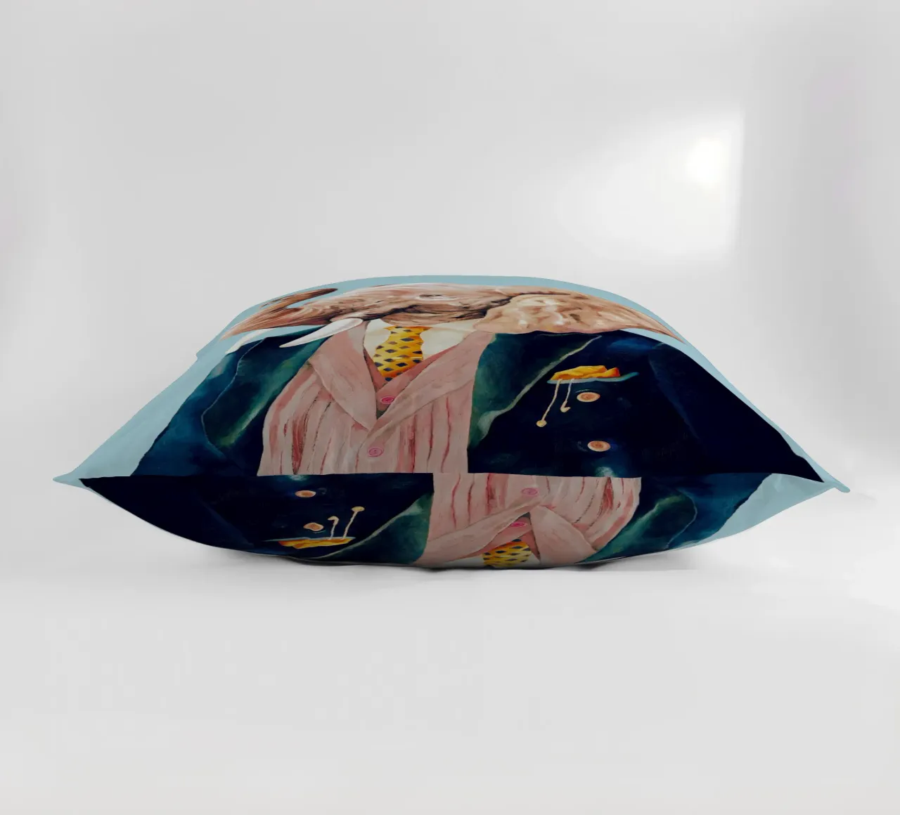 Dapper Elephant decorative cushion by Animal Crew