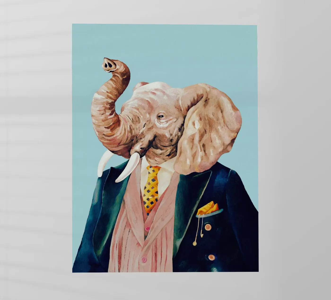 Dapper Elephant backlit film by Animal Crew