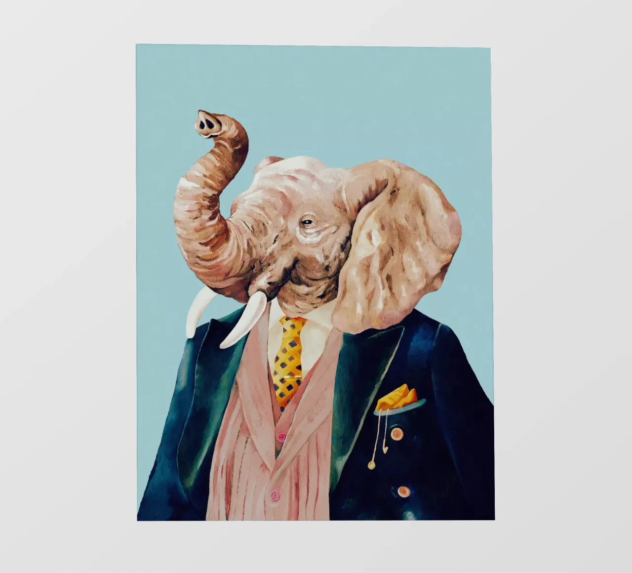 Dapper Elephant backlit film by Animal Crew