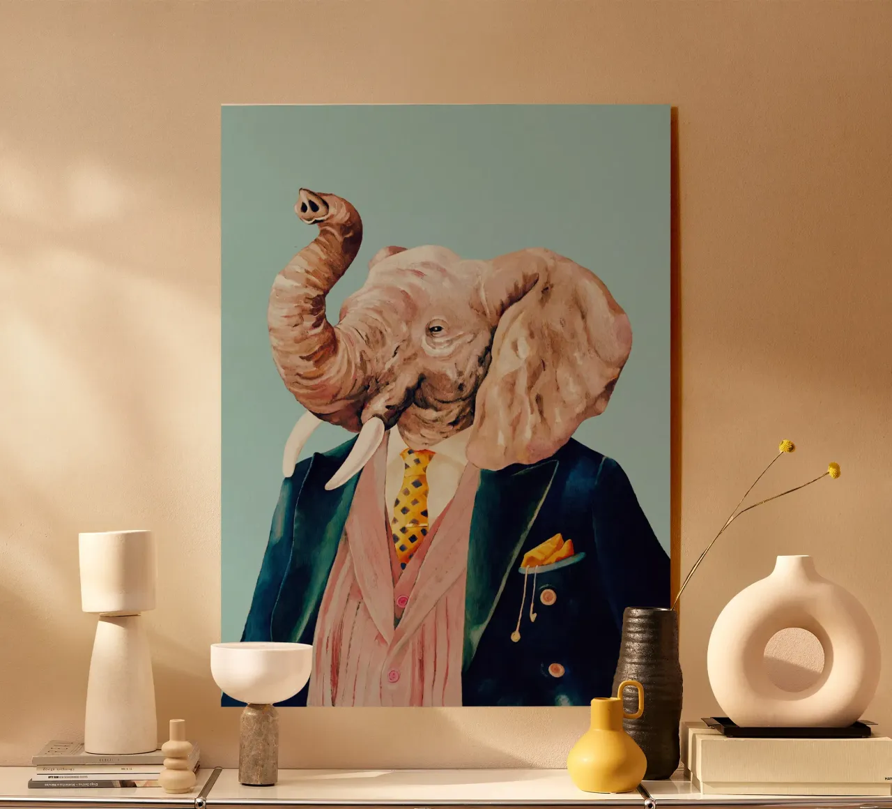 Elefante elegante plexiglass da Animal Crew