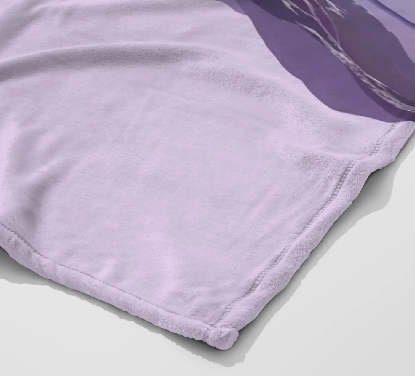 Mountains 1 Fleecedecke von Julian Wolkenstein