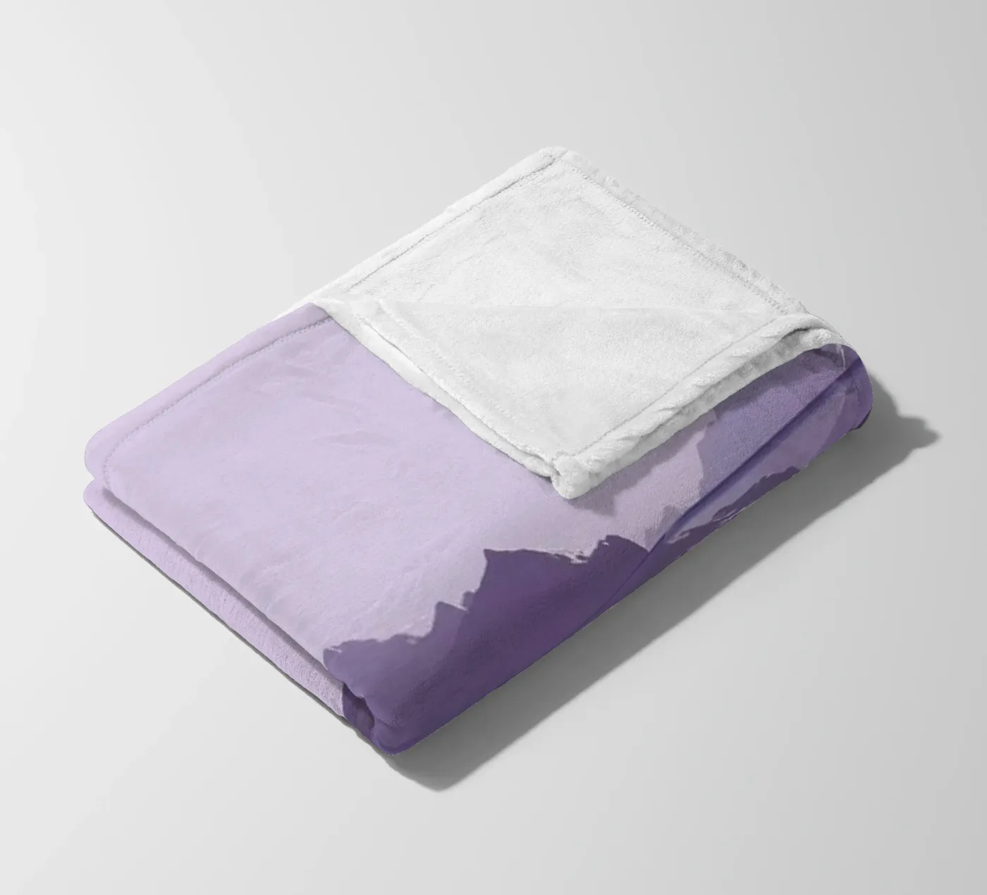 Mountains 1 Fleecedecke von Julian Wolkenstein