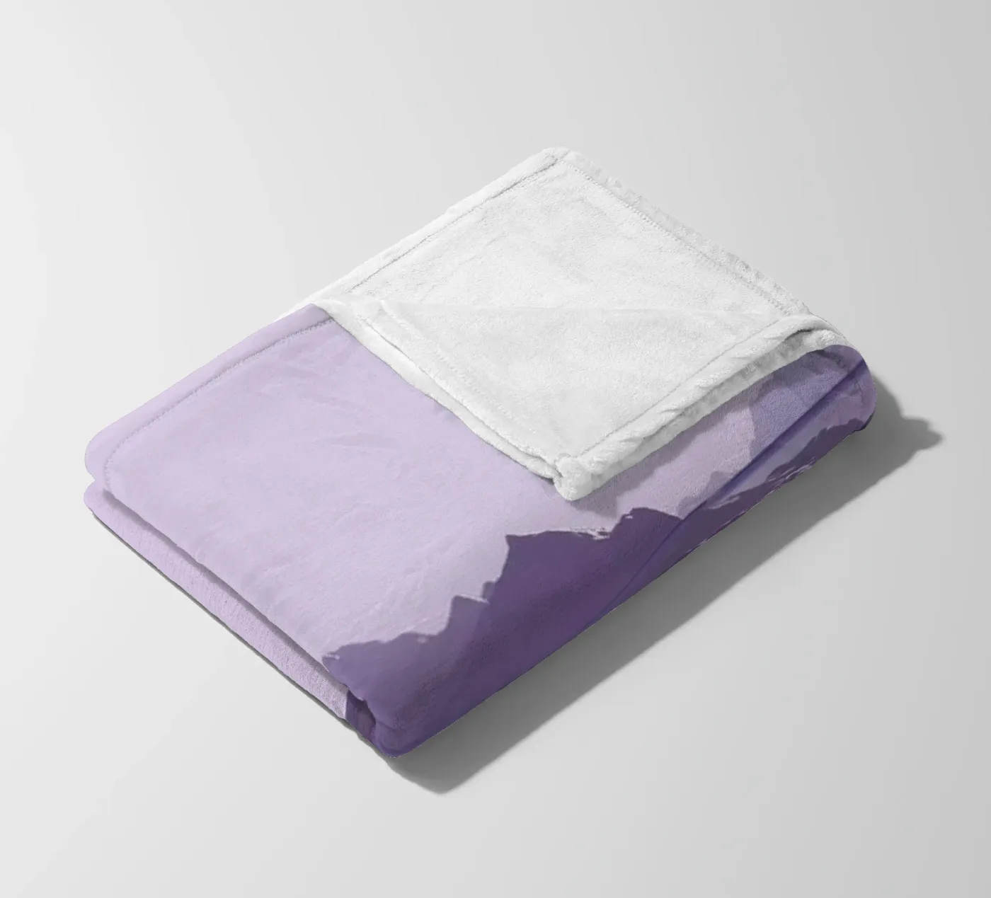 Mountains 1 Fleecedecke von Julian Wolkenstein