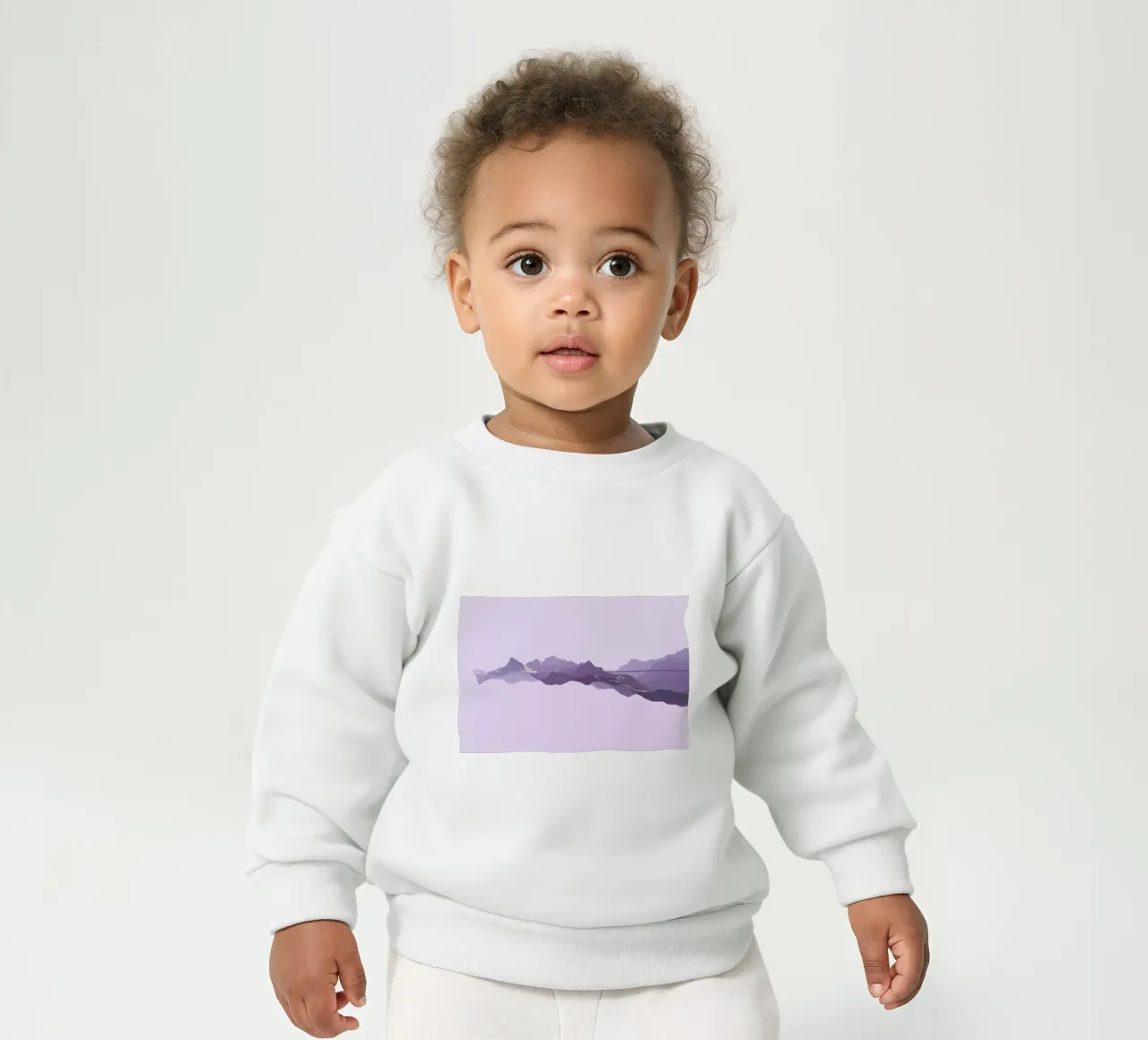 Mountains 1 felpa neonato da Julian Wolkenstein