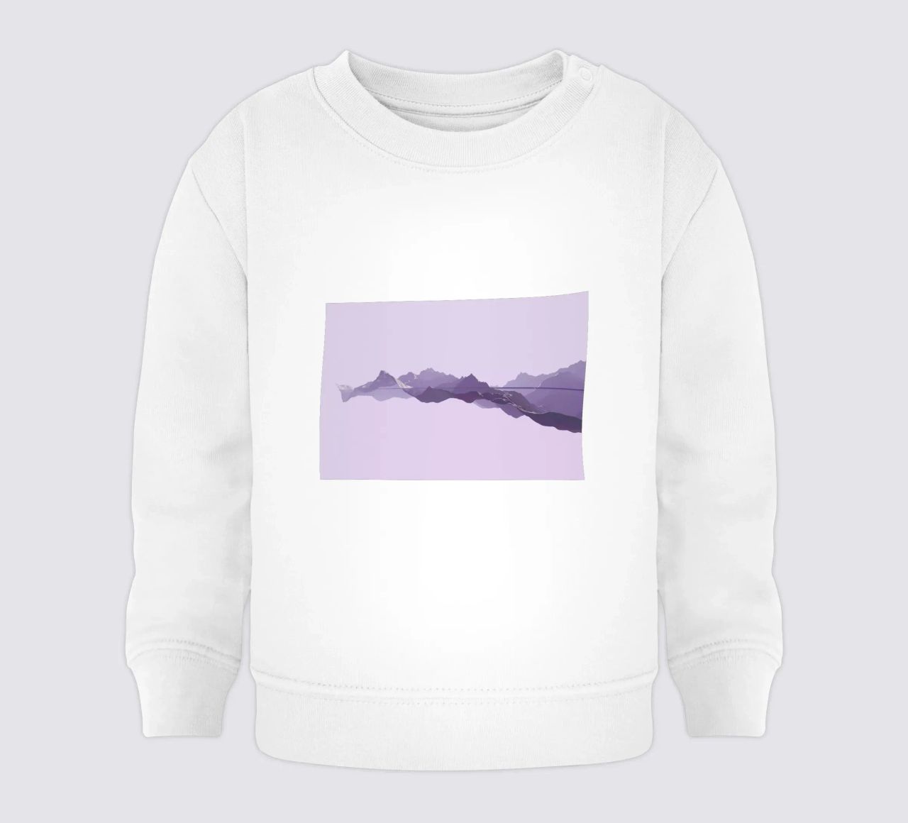 Mountains 1 felpa neonato da Julian Wolkenstein