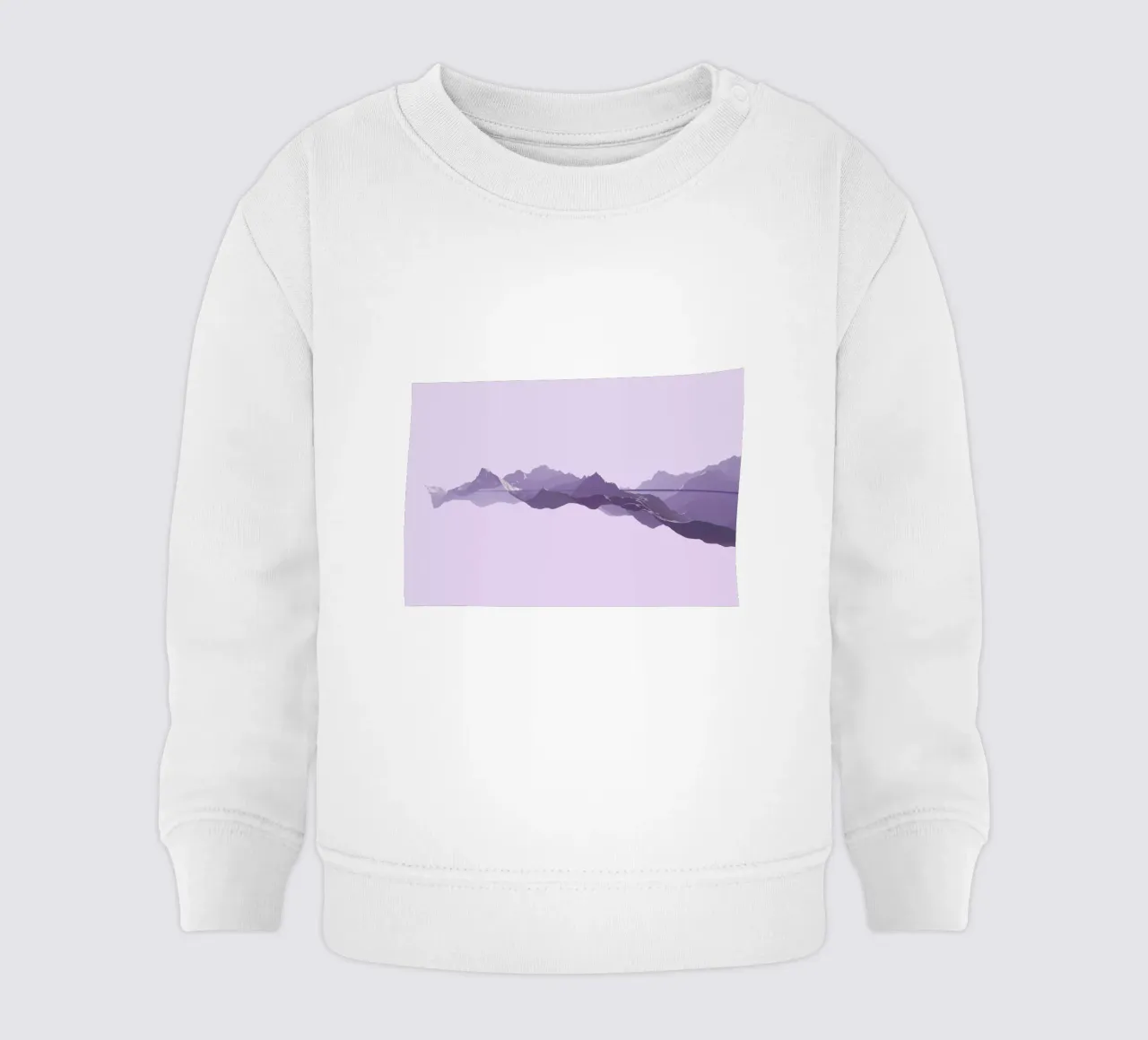 Mountains 1 felpa neonato da Julian Wolkenstein