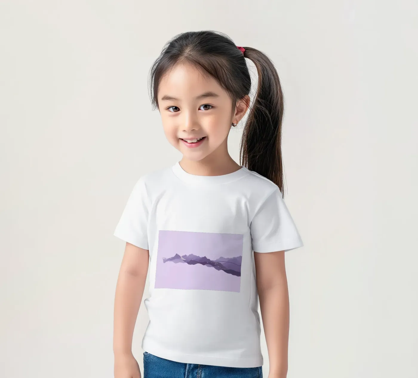 Mountains 1 t-shirt bambini da Julian Wolkenstein