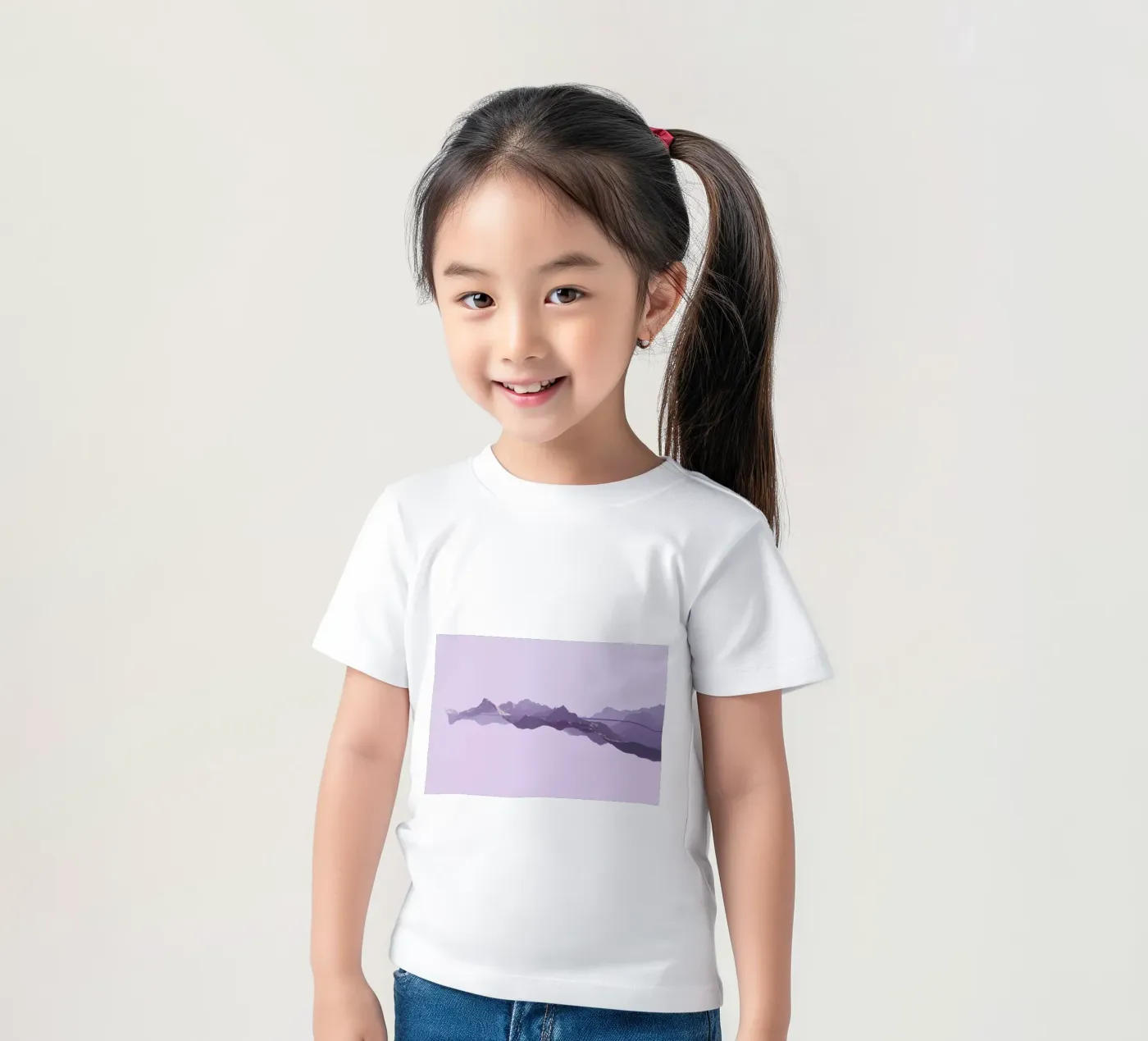 Mountains 1 t-shirt bambini da Julian Wolkenstein