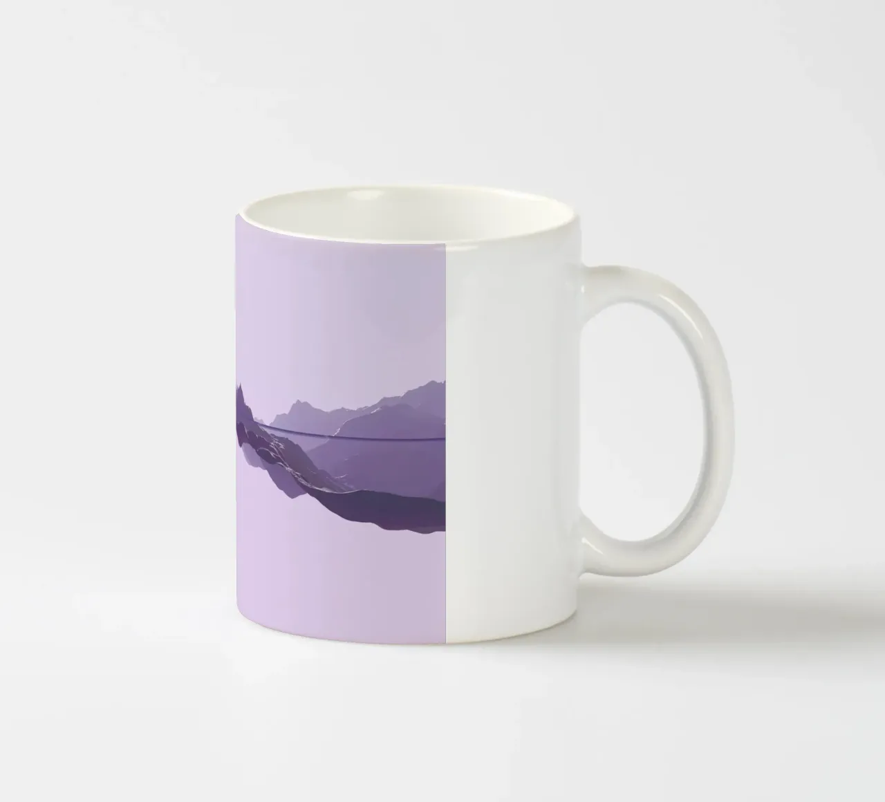Mountains 1 tazza in ceramica da Julian Wolkenstein