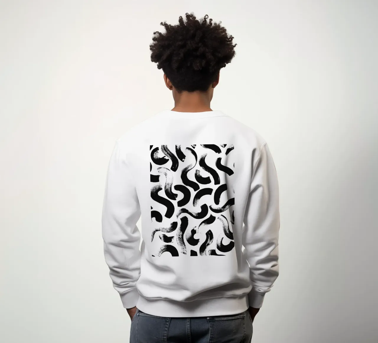 Pennellate felpa da Kunst und Kontrast