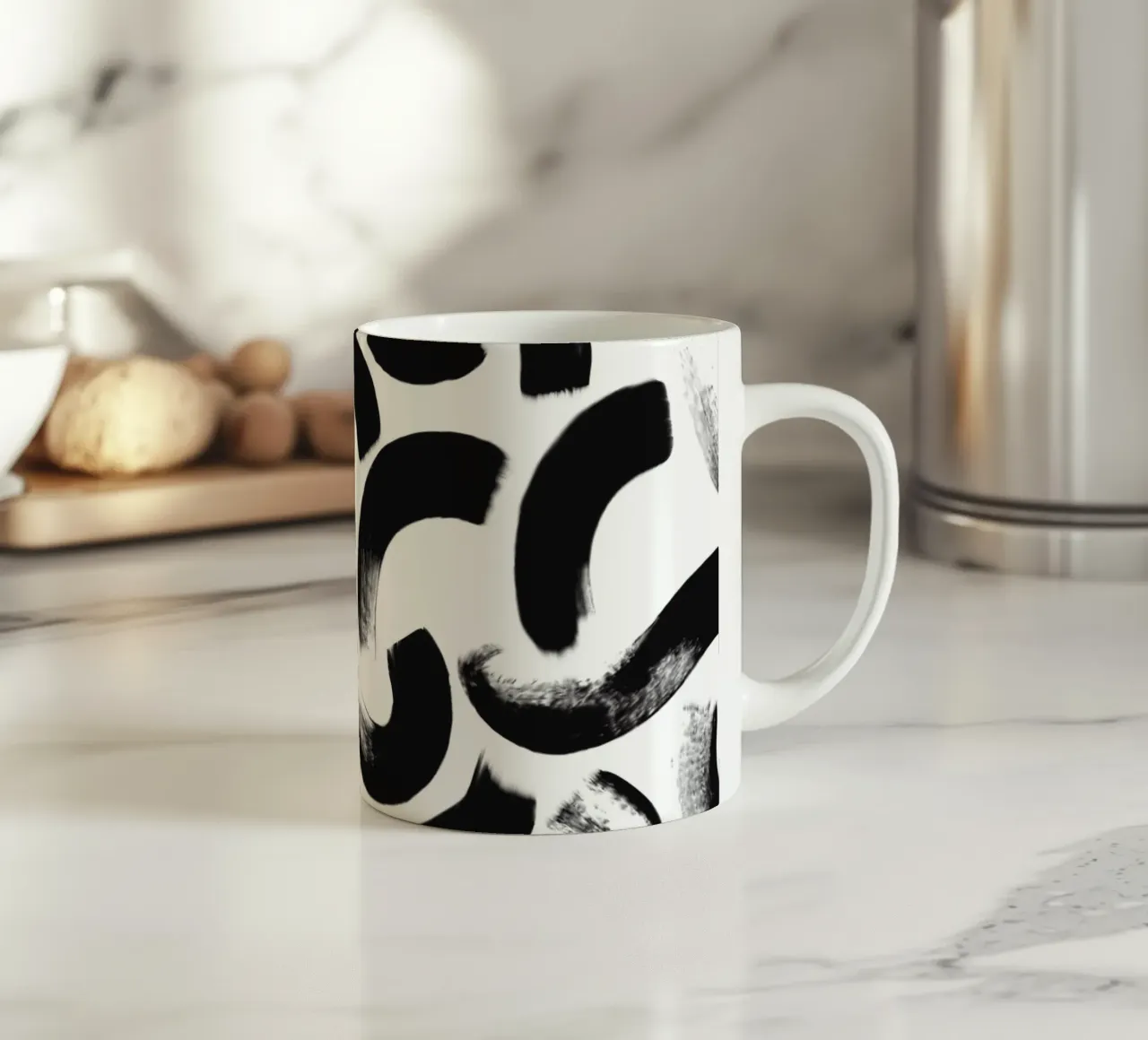Pennellate tazza in ceramica da Kunst und Kontrast