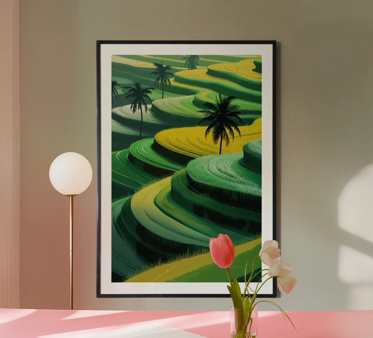 Golden Fields in Rhythmic Harmony hahnemühle by AlbertKlee