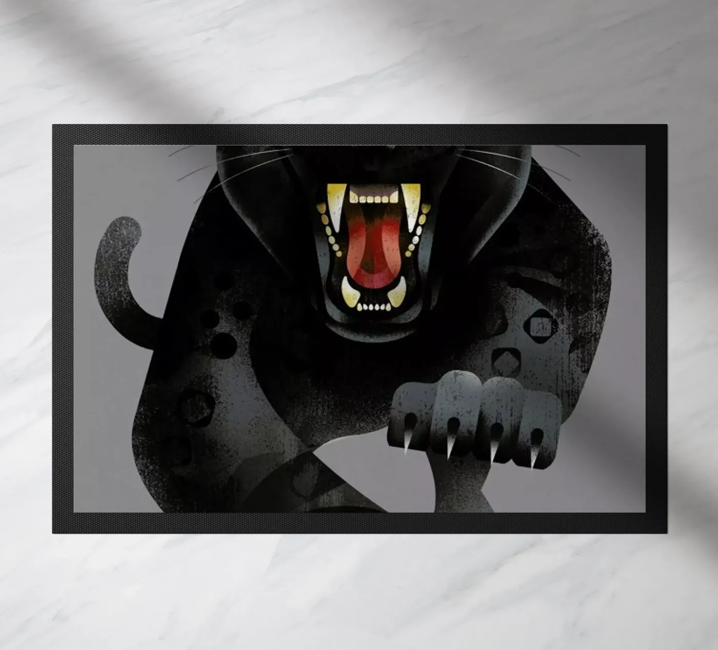 Jaguar 01 doormat by Dieter Braun