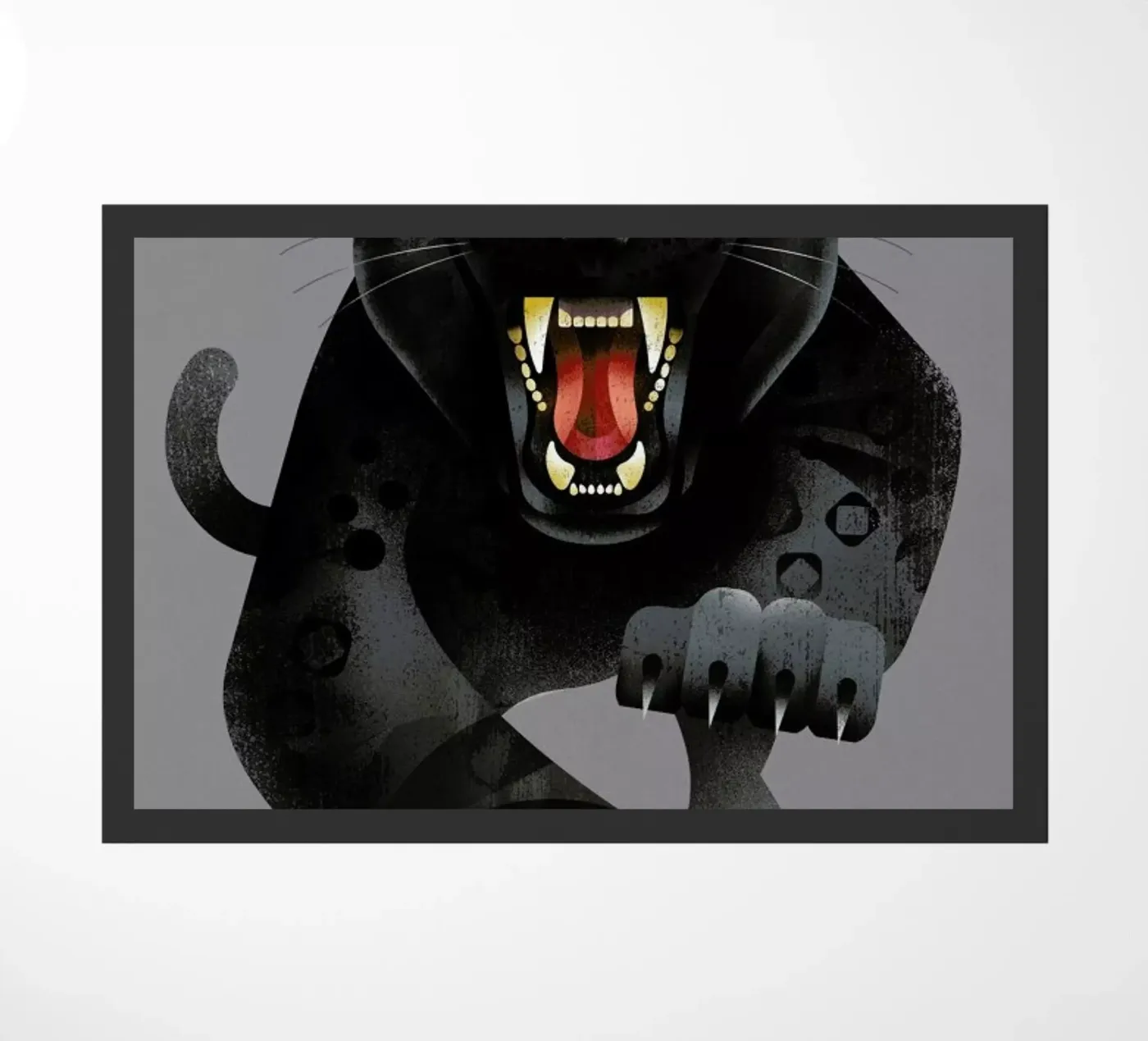 Jaguar 01 doormat by Dieter Braun