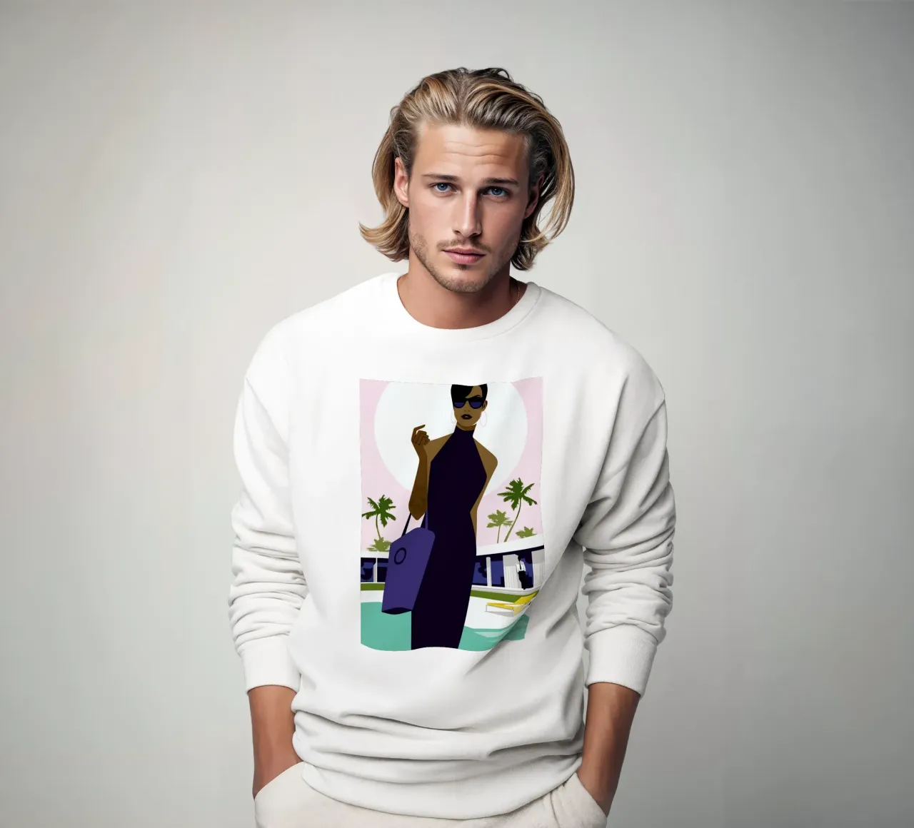 Leaving Home sweatshirt van Bo Lundberg
