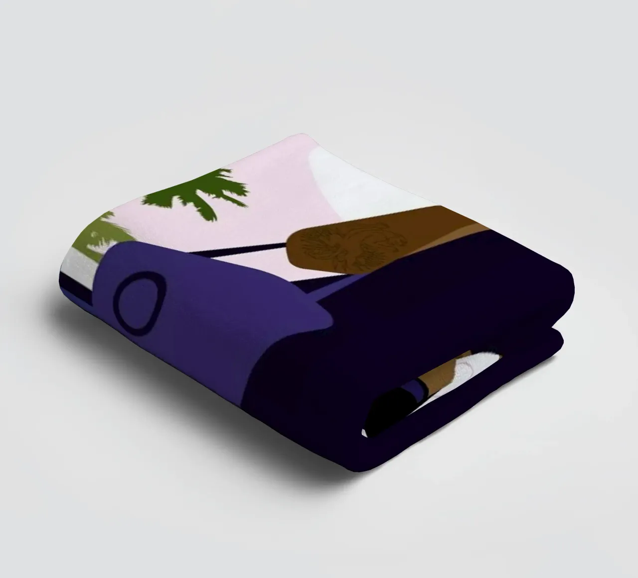 Leaving Home towel by Bo Lundberg