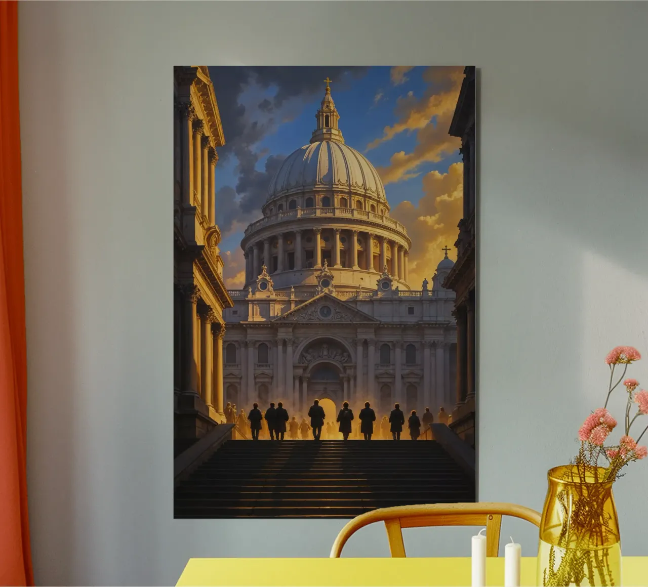 Ascending to Light: St. Paul’s Cathedral alluminio dibond da AlbertKlee