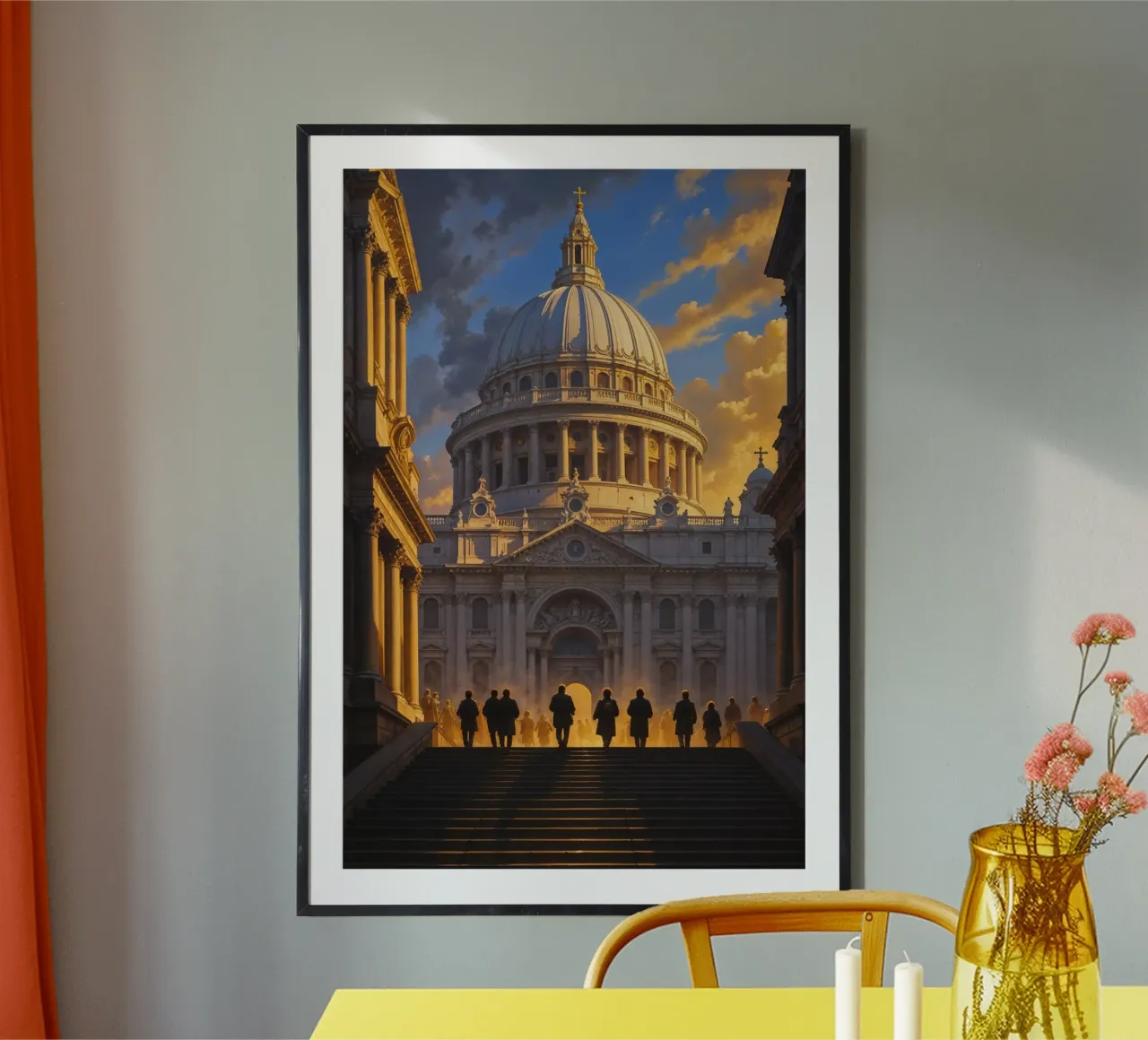 Ascending to Light: St. Paul’s Cathedral carta hahnemühle da AlbertKlee