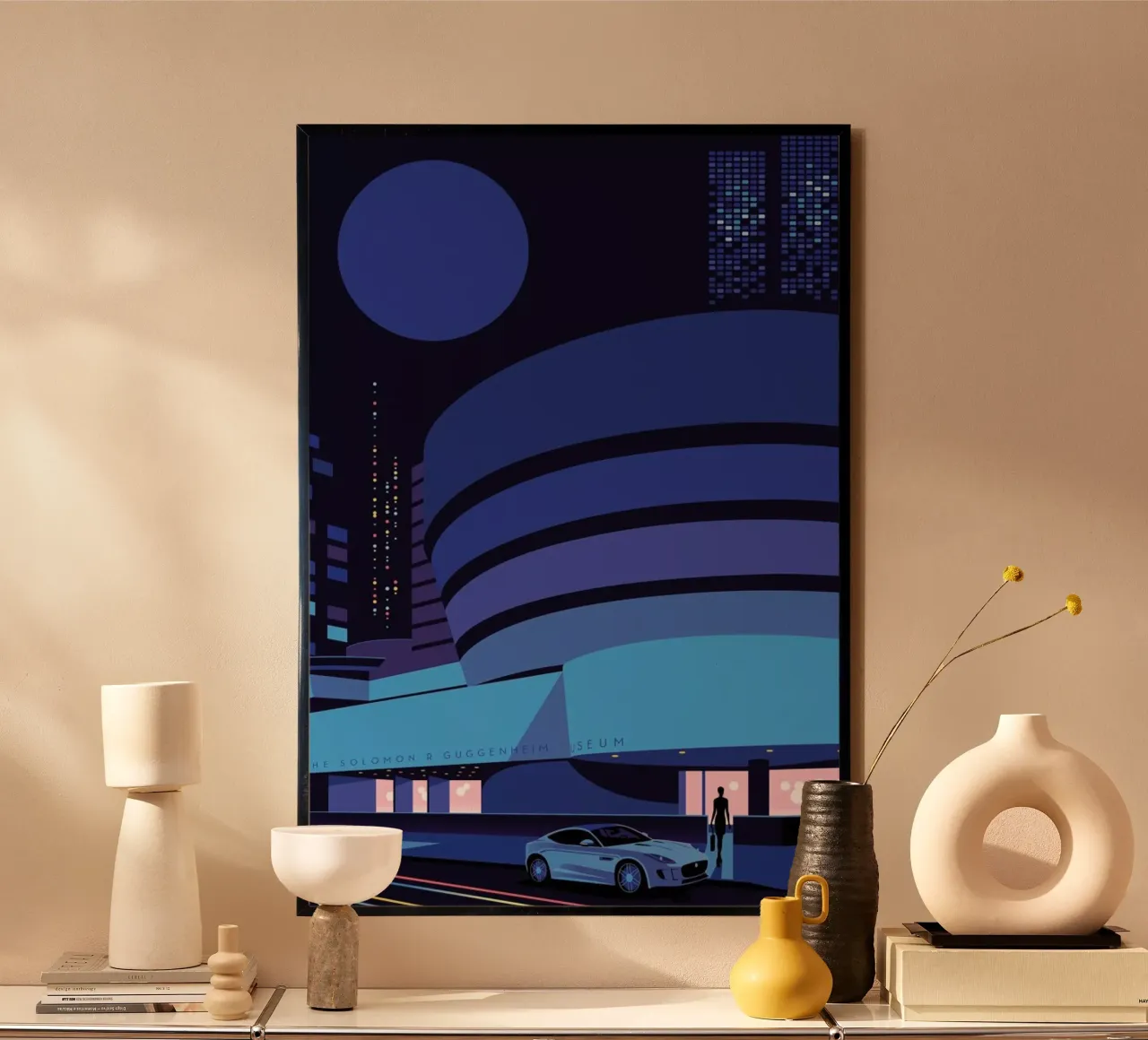 Outside the Museum poster da Bo Lundberg