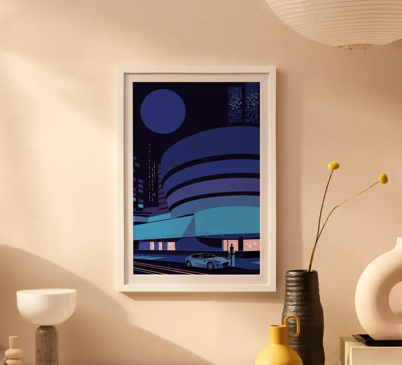 Outside the Museum poster da Bo Lundberg