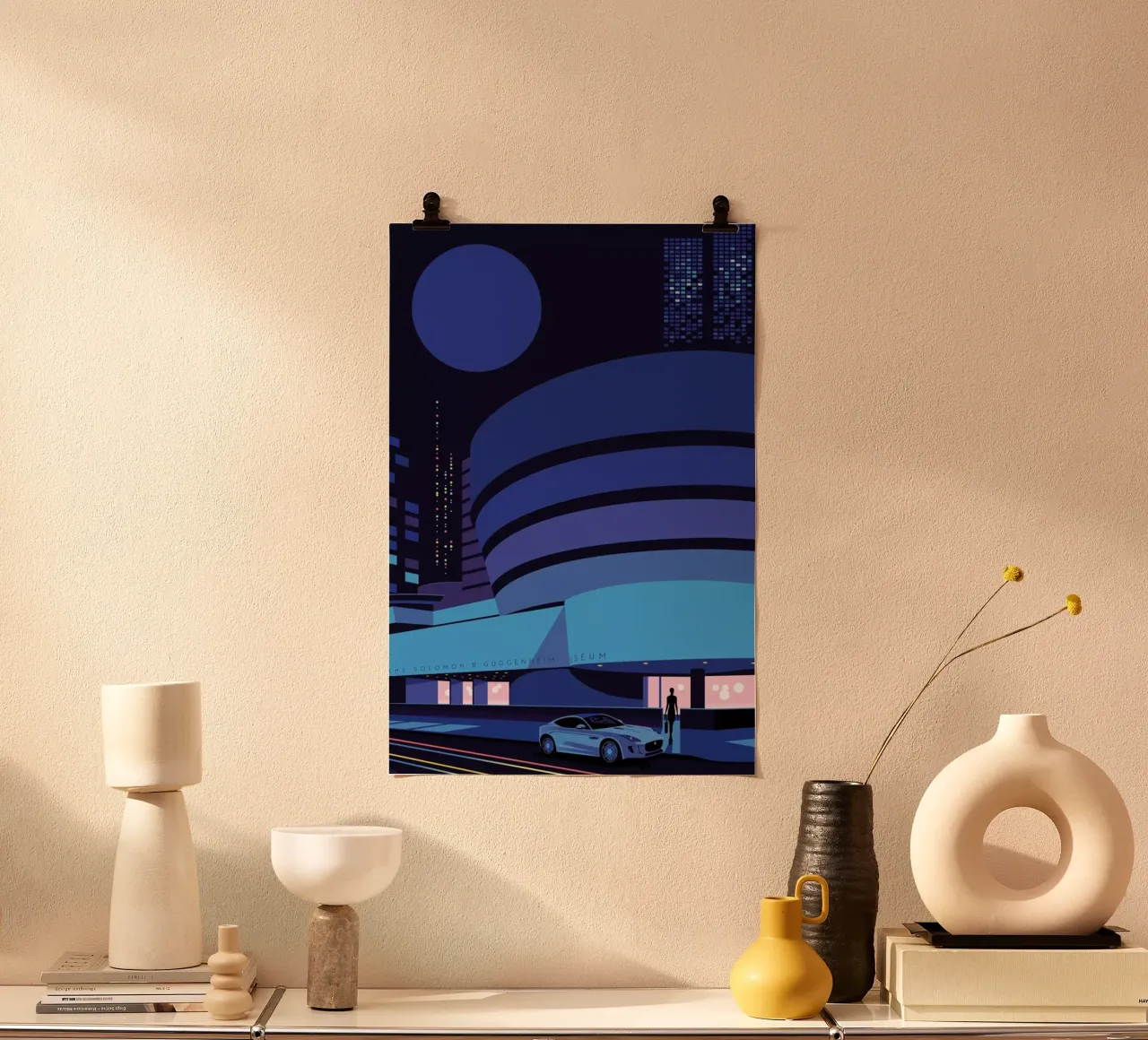 Outside the Museum poster da Bo Lundberg