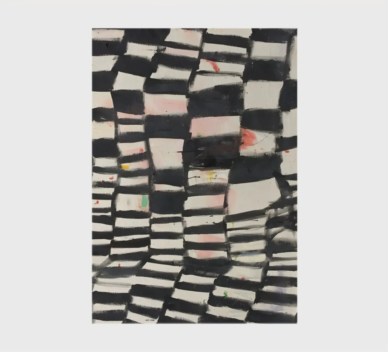 Checkerboard pattern notebook by Kunst und Kontrast