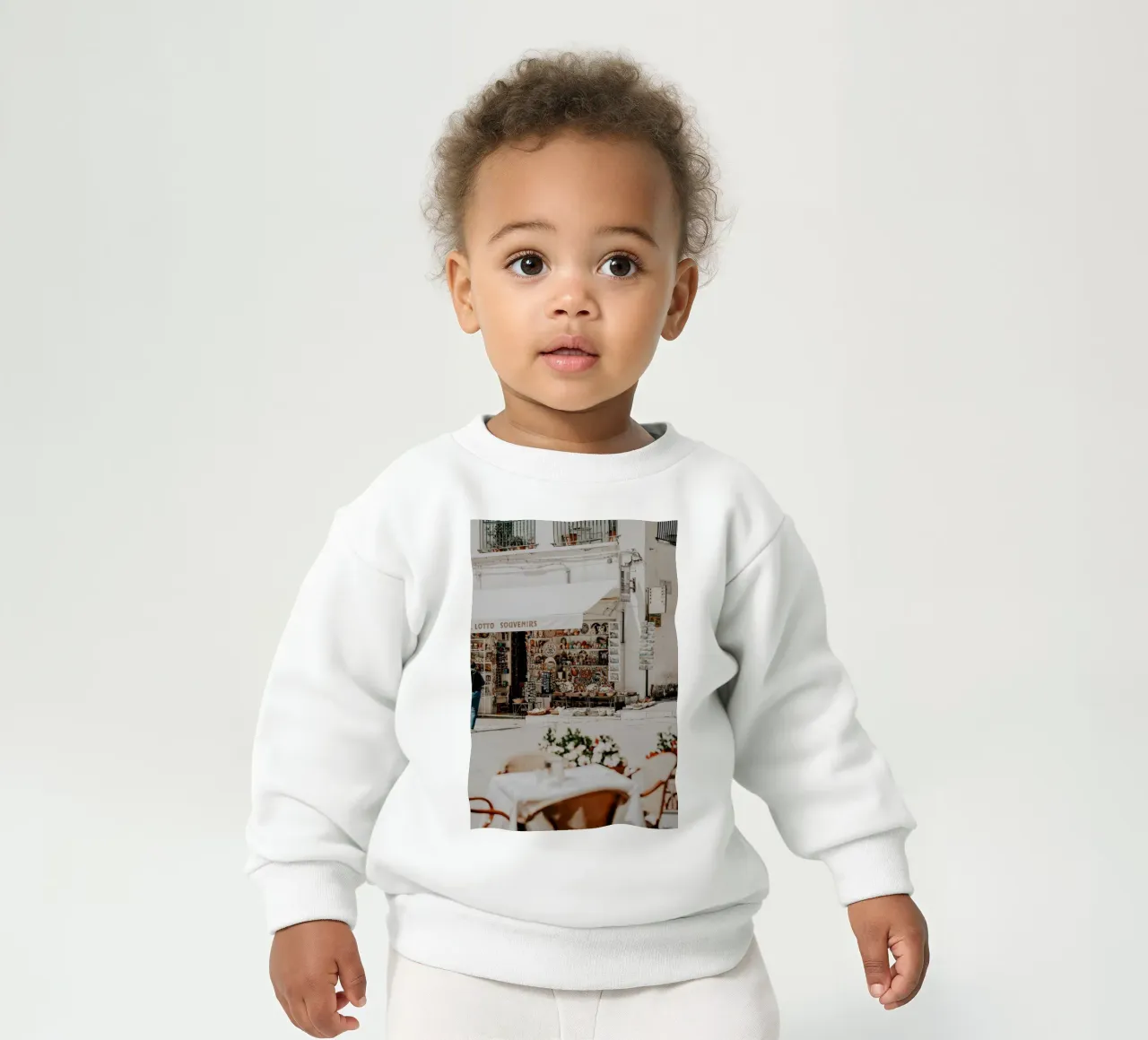Italian Life, Italy Store, La Dolce Vita, Wall Aer Print baby sweatshirt by TheTravelClub