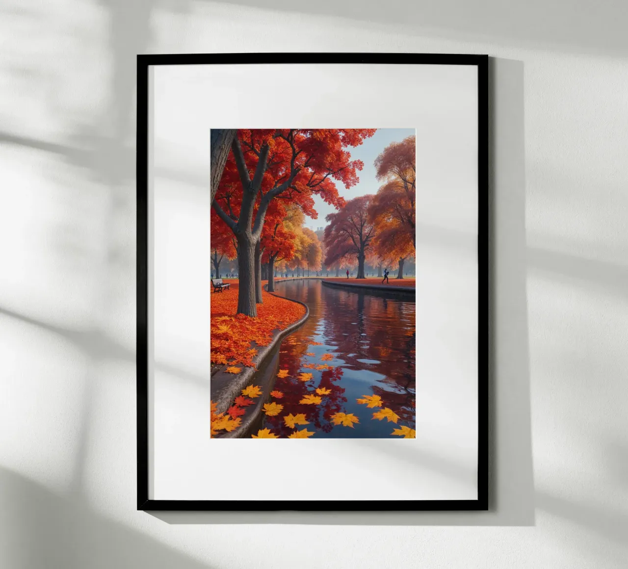 Hyde Park in full autumn bloom hahnemühle de AlbertKlee