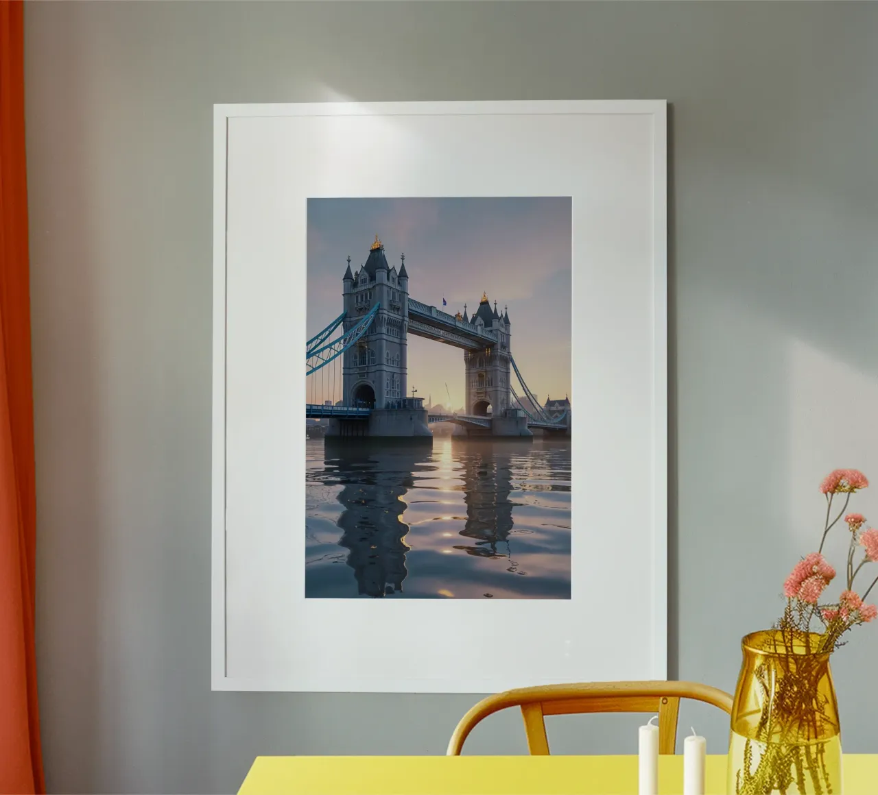 Tower Bridge at Golden Hour carta hahnemühle da AlbertKlee