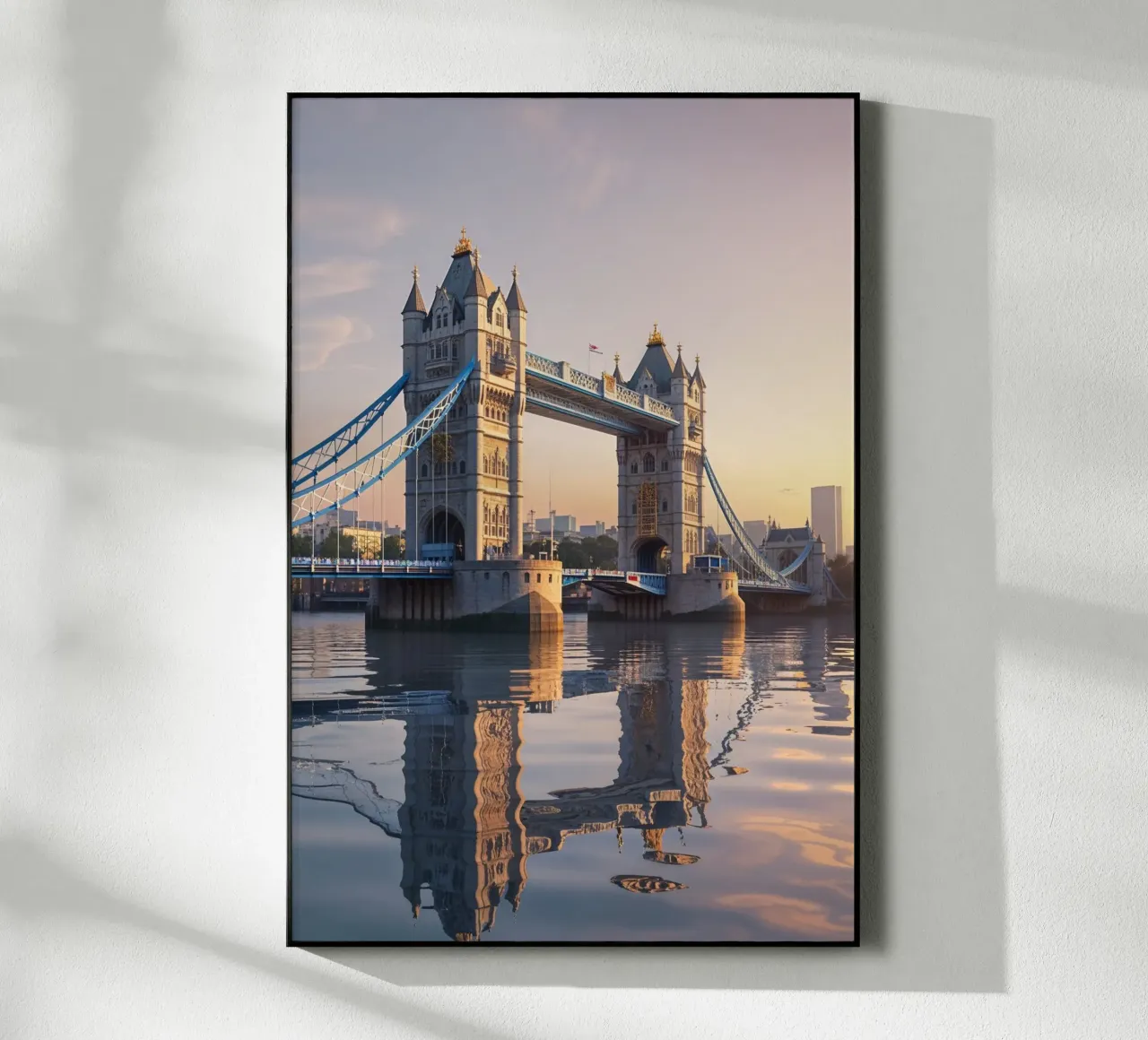Reflections of Tower Bridge at Dusk plexiglass da AlbertKlee