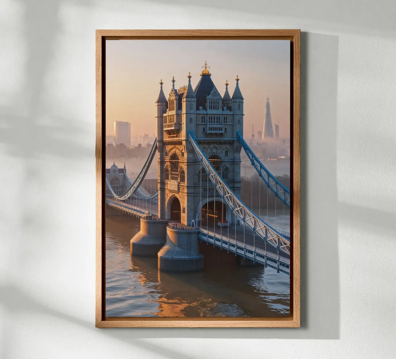 Tower Bridge: A Golden Reflection tela da AlbertKlee
