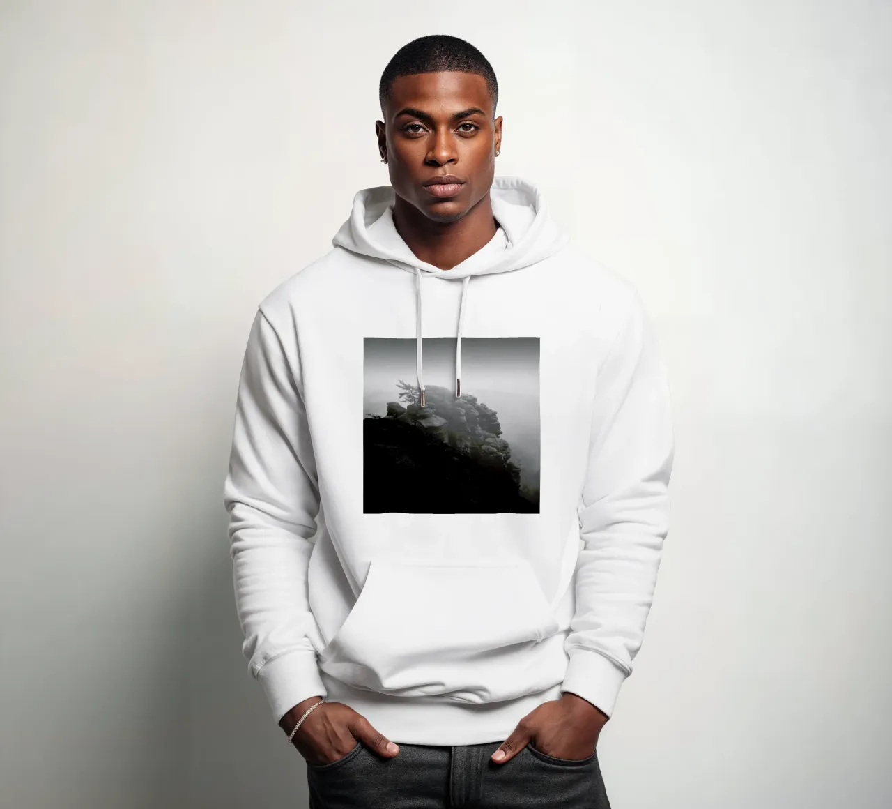 Monolith, Pfaffenstein felpa con cappuccio da Håggard Photography | Ronny Behnert
